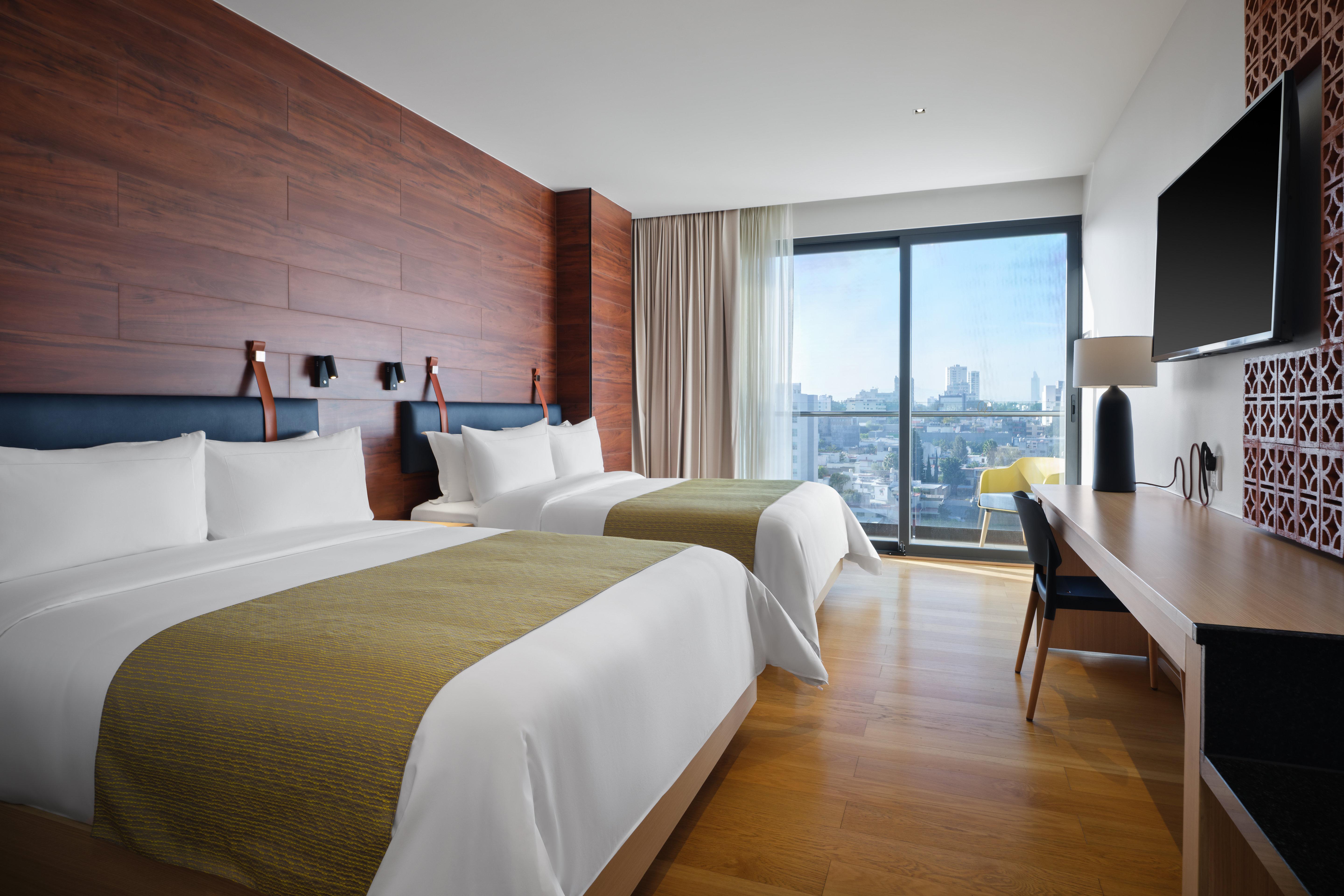 Double Two Queen Beds