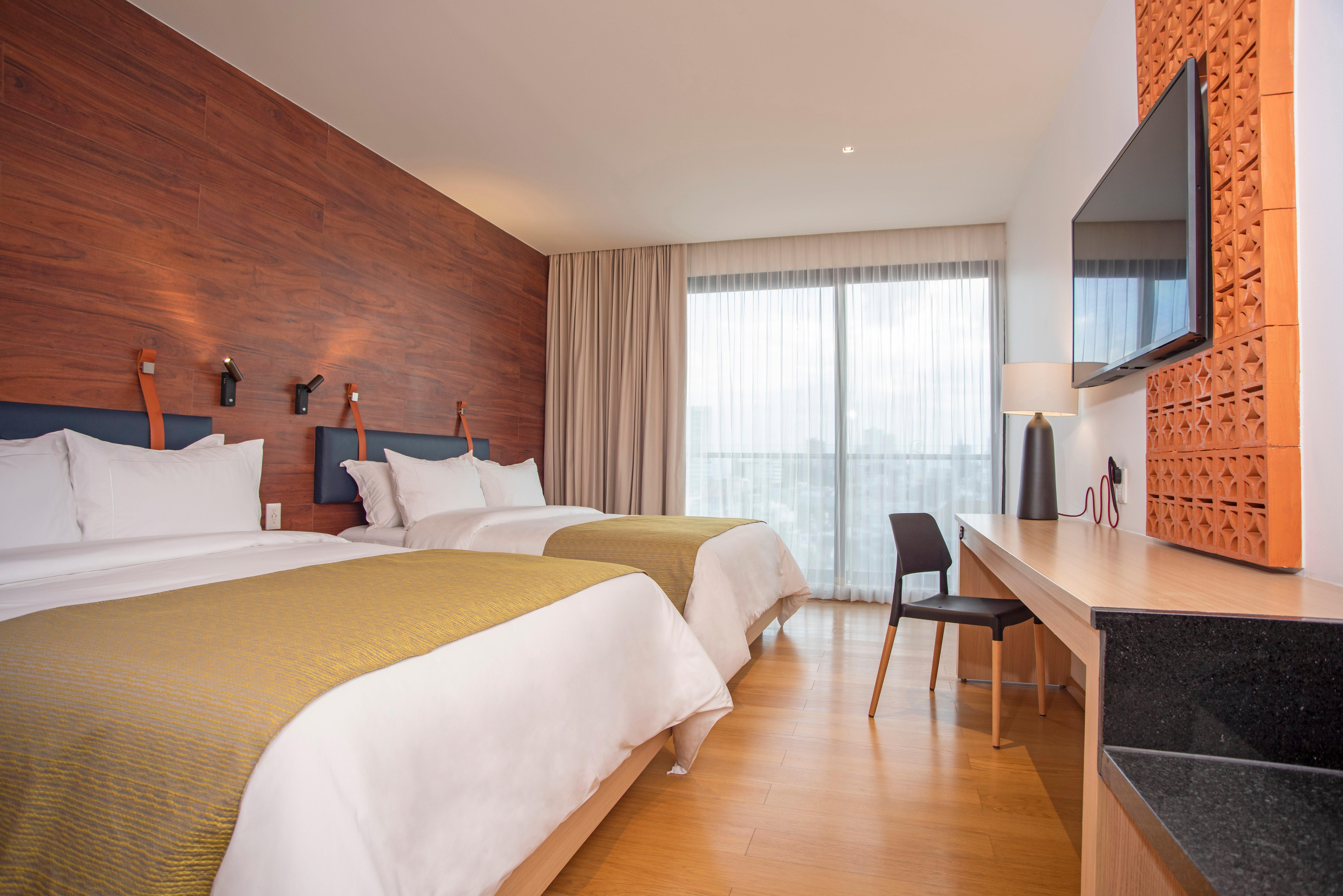 Double Two Queen Beds