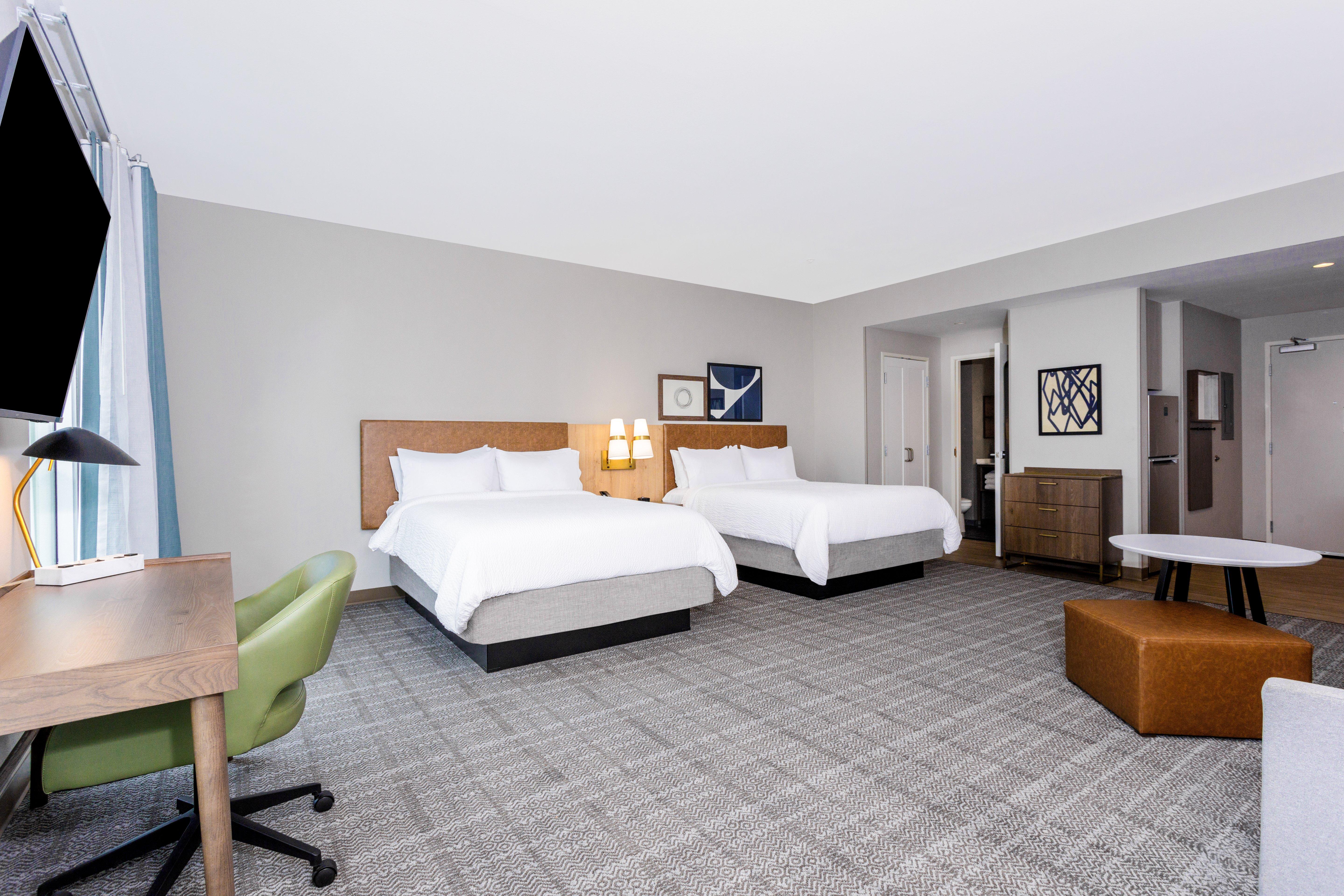 Studio Accessible-two Queen Beds