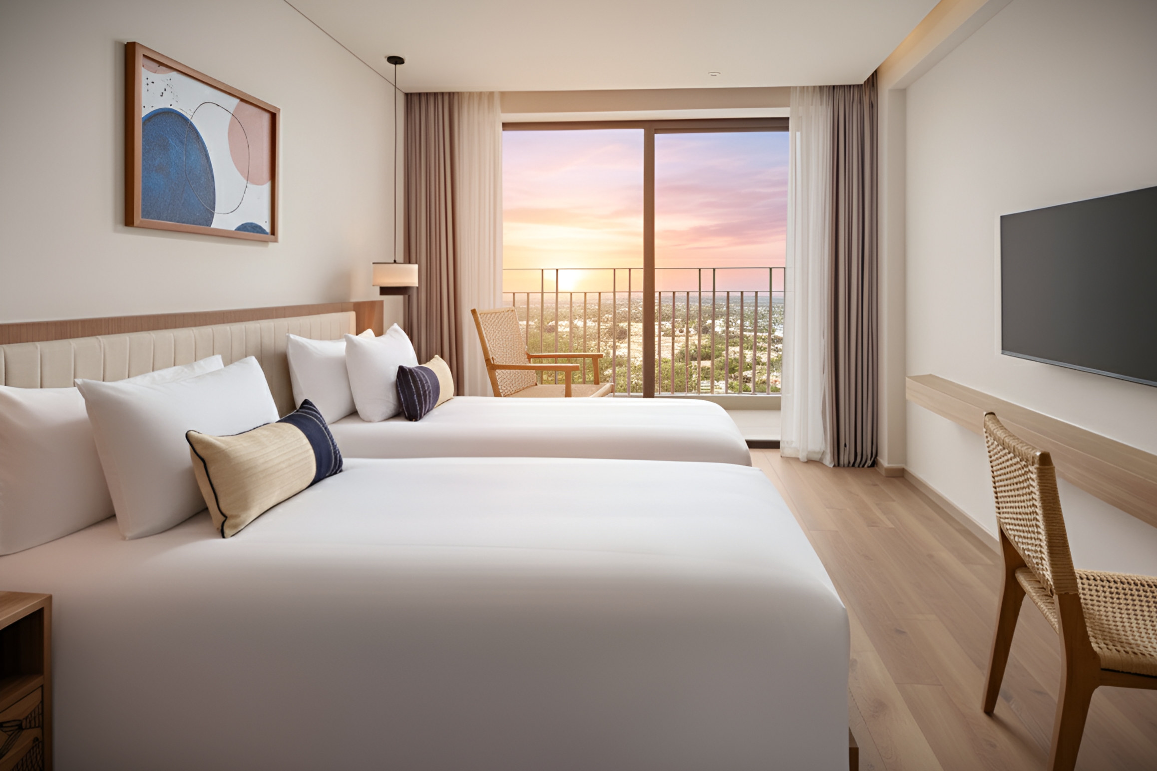 Studio King Size Bed