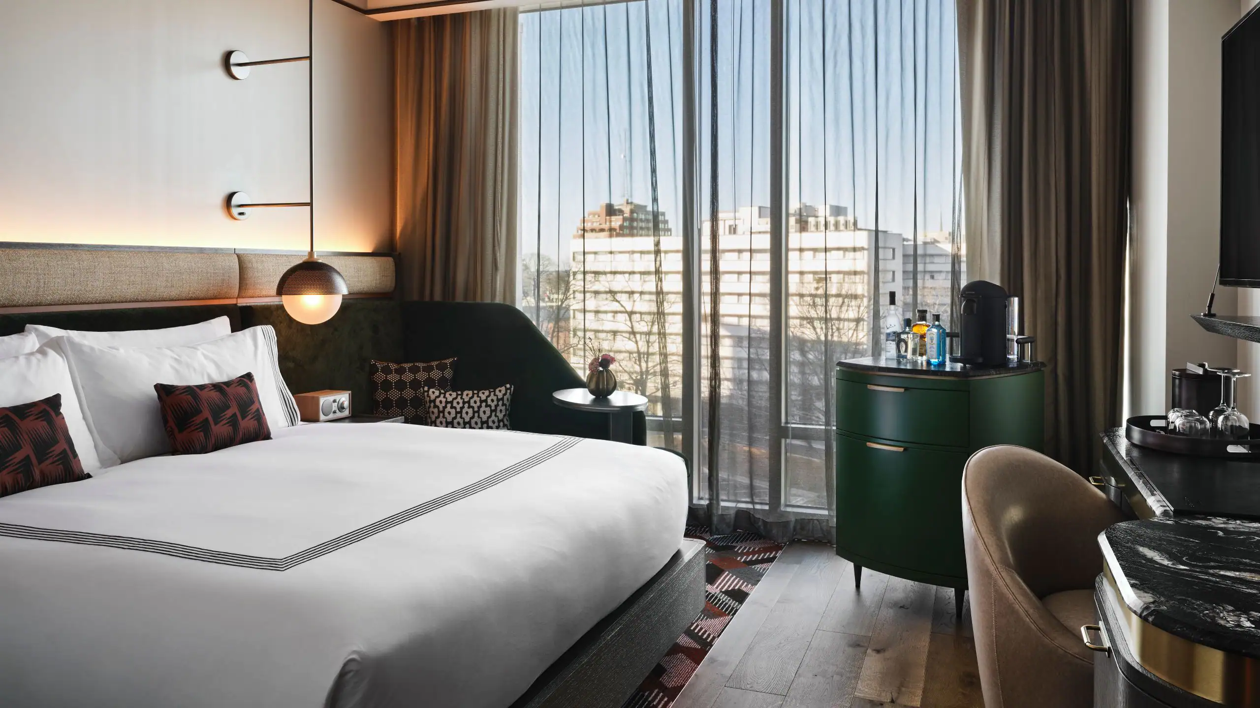 Double City View King Bed