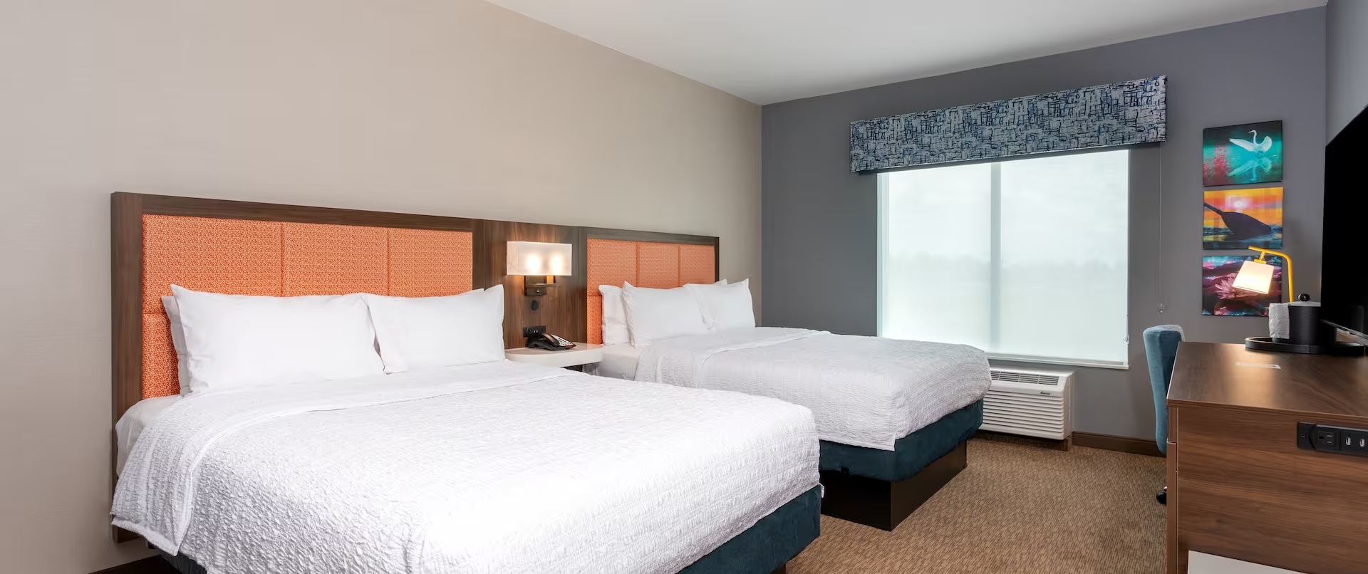 Double Two Queen Beds