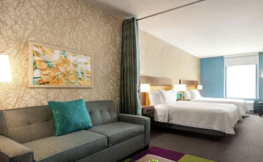 Studio Accessible-two Queen Beds