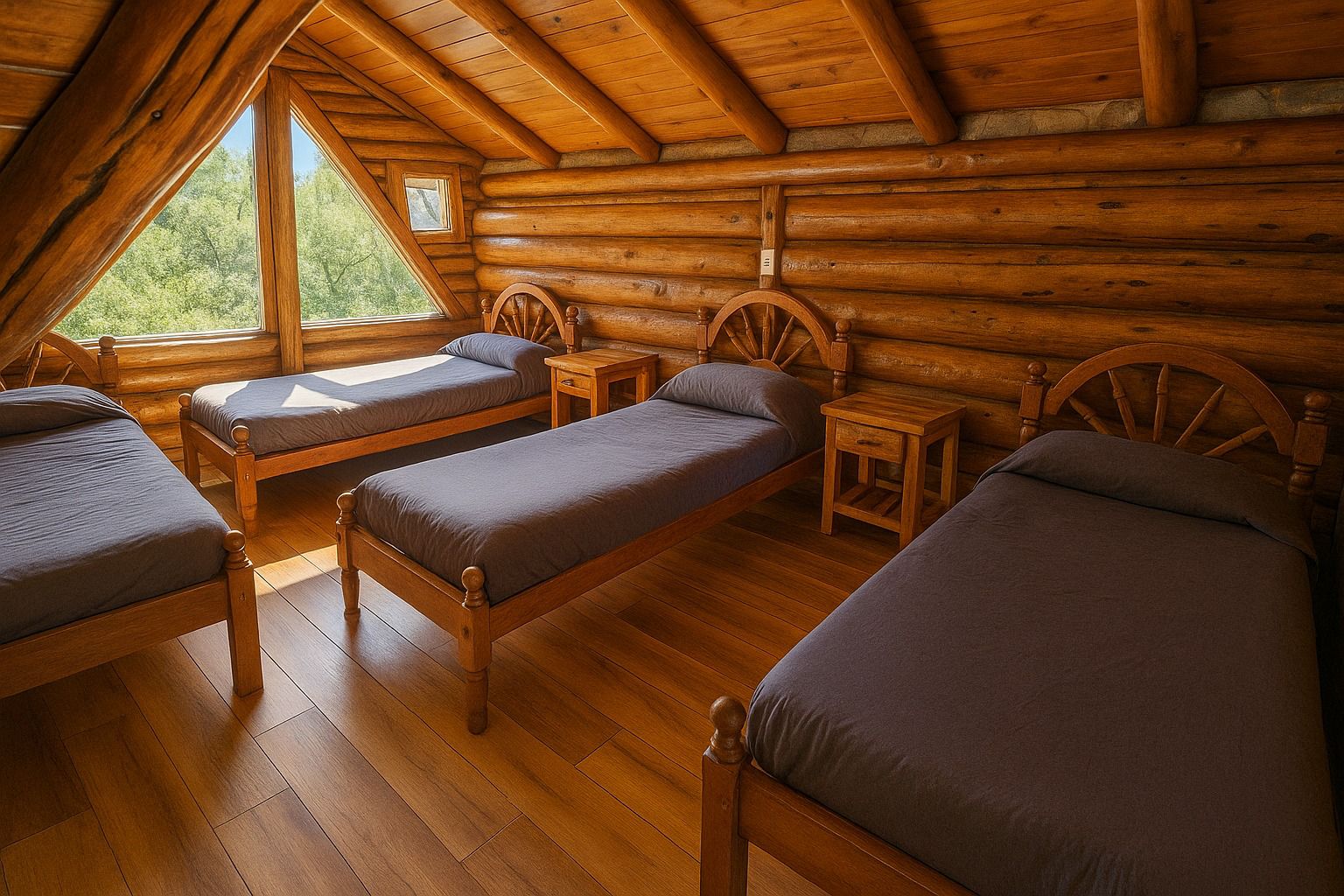 Cabin Three Bedrooms Two Bathrooms