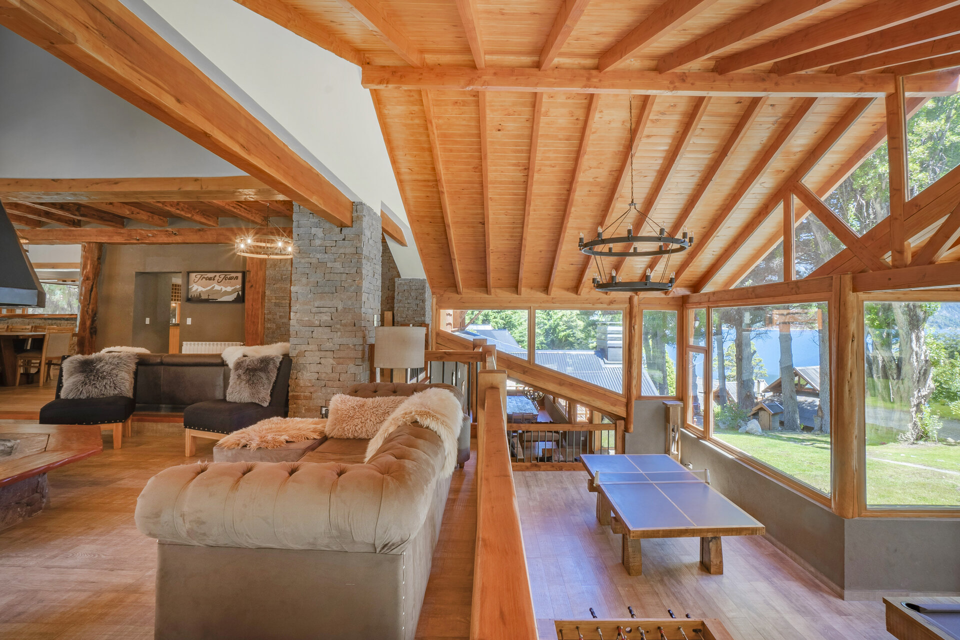 Home Six Bedrooms with More Than Three Bathrooms