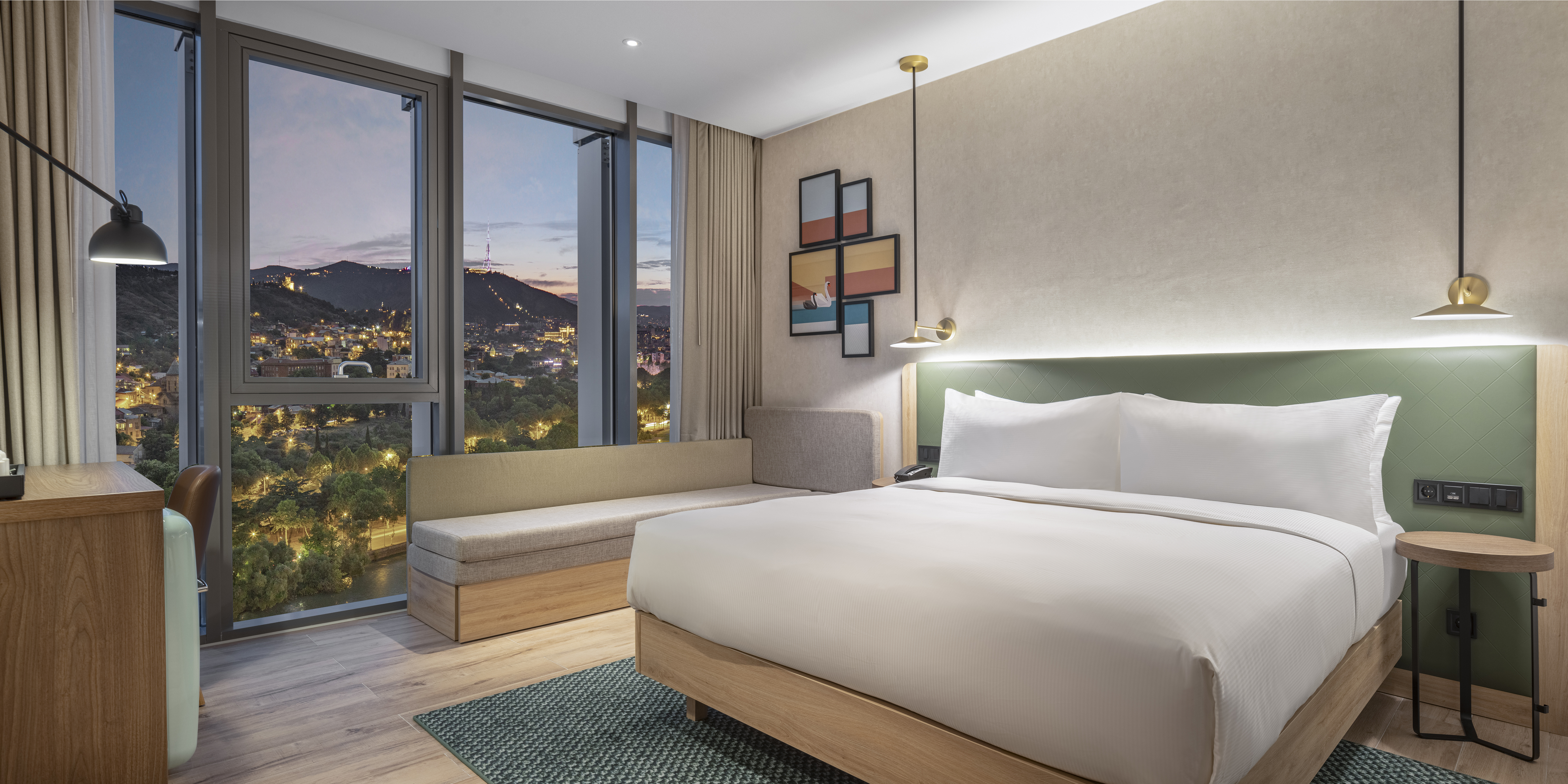 Double King Size Bed