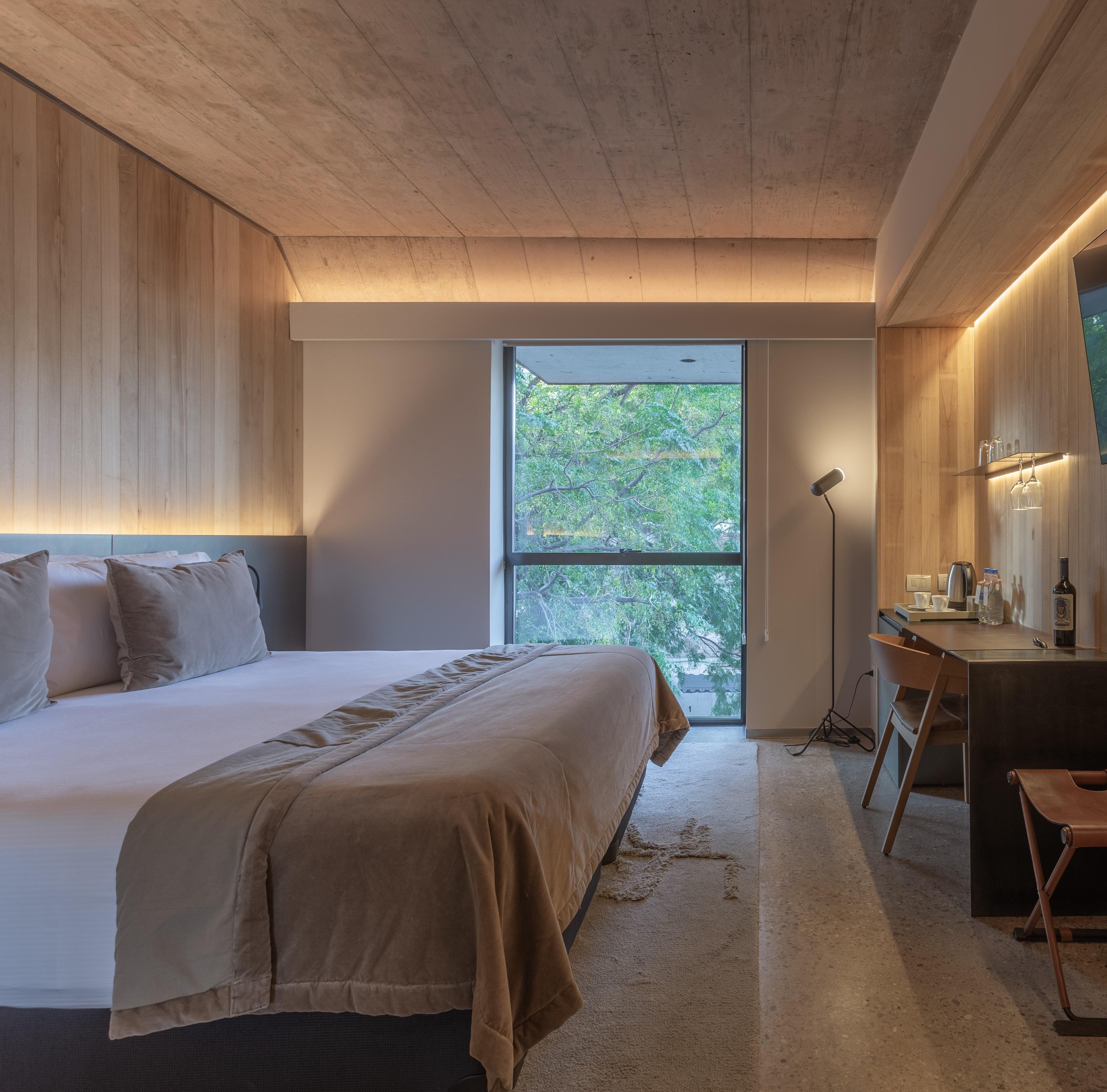 Double Guest Room King Bed