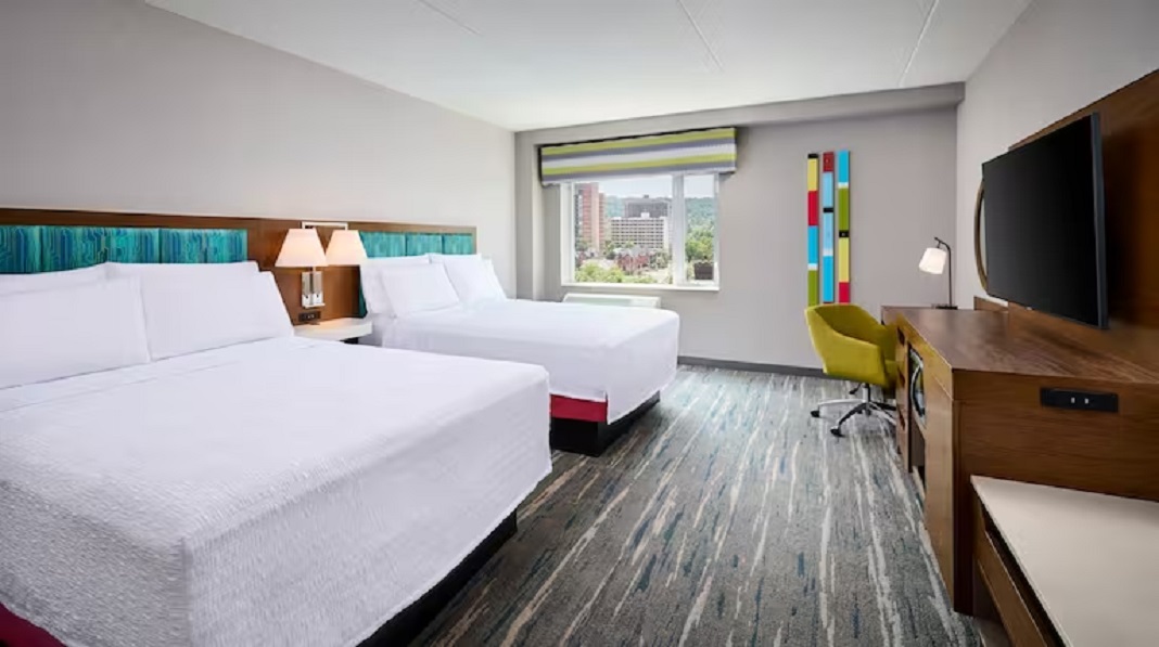 Double Two Queen Beds