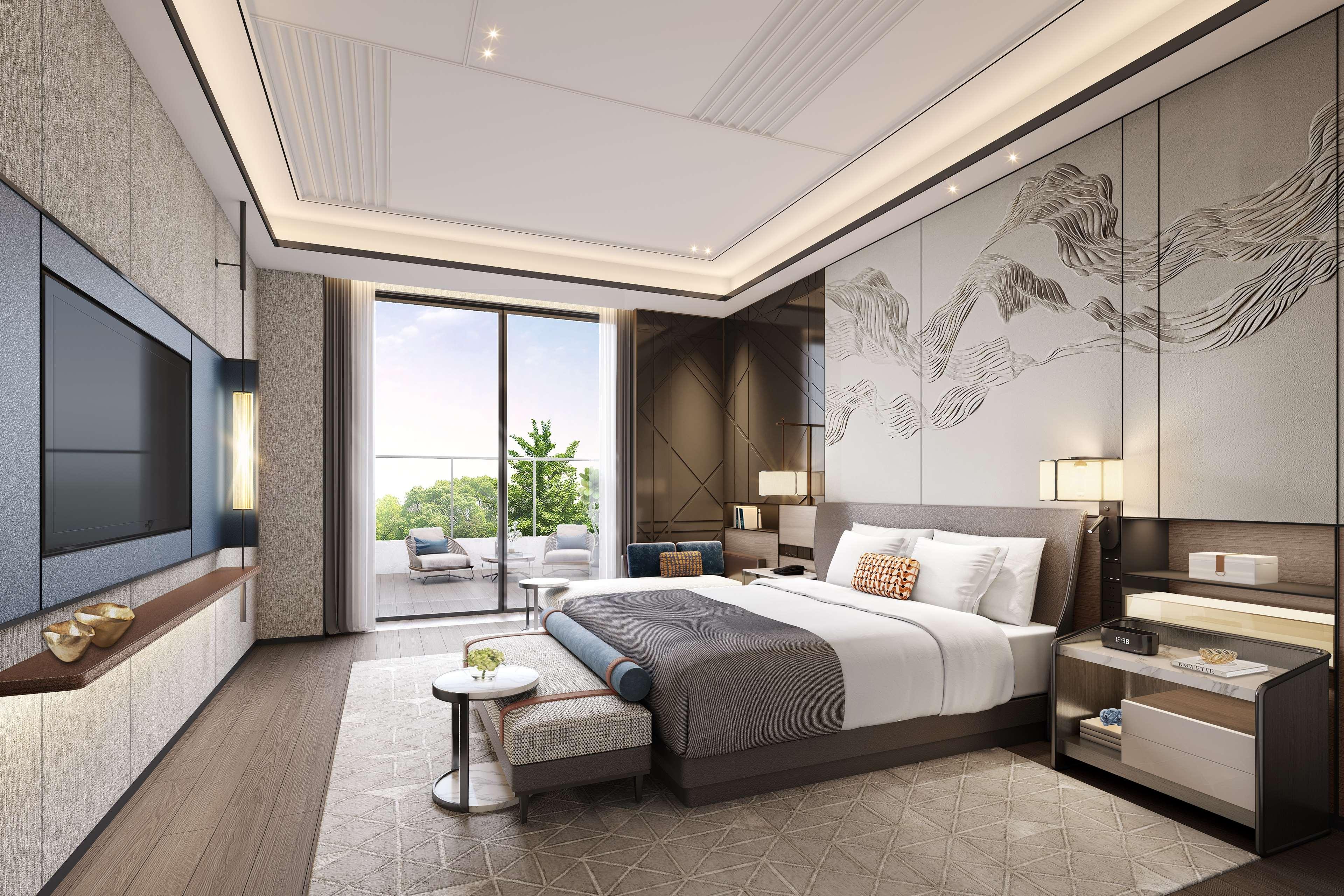 Double Guest Room King Bed