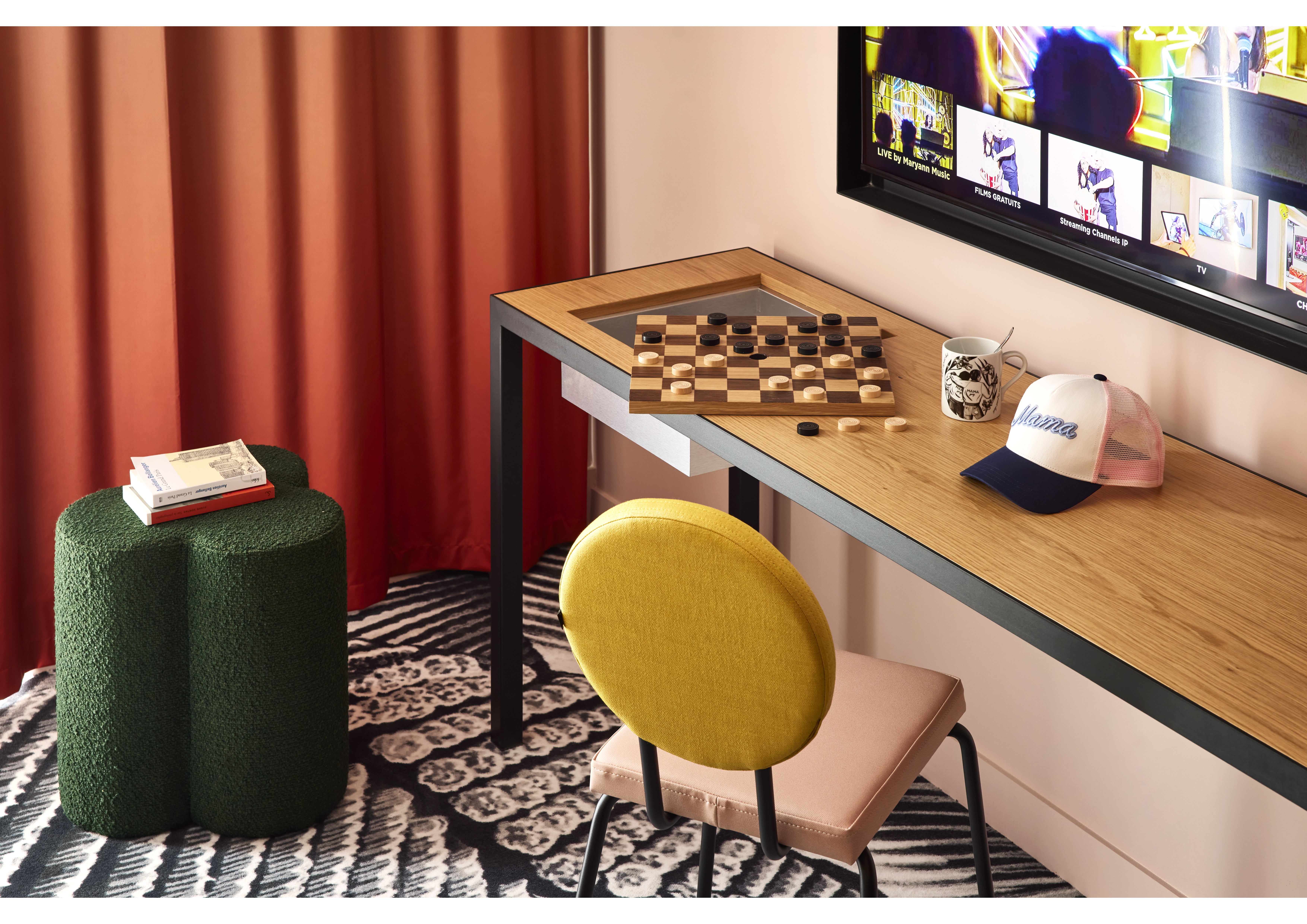 Double Queen Size Bed