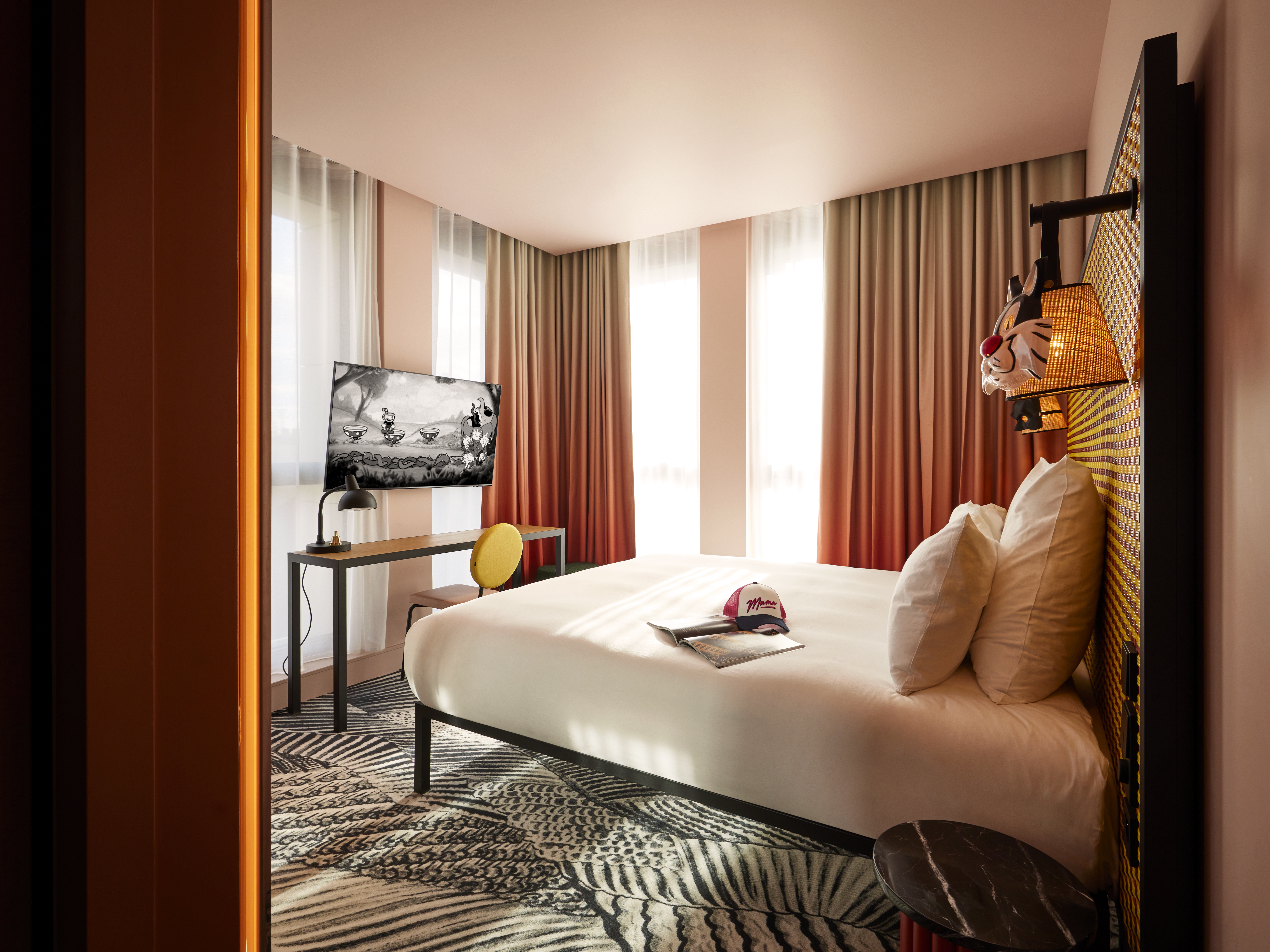 Double Queen Size Bed