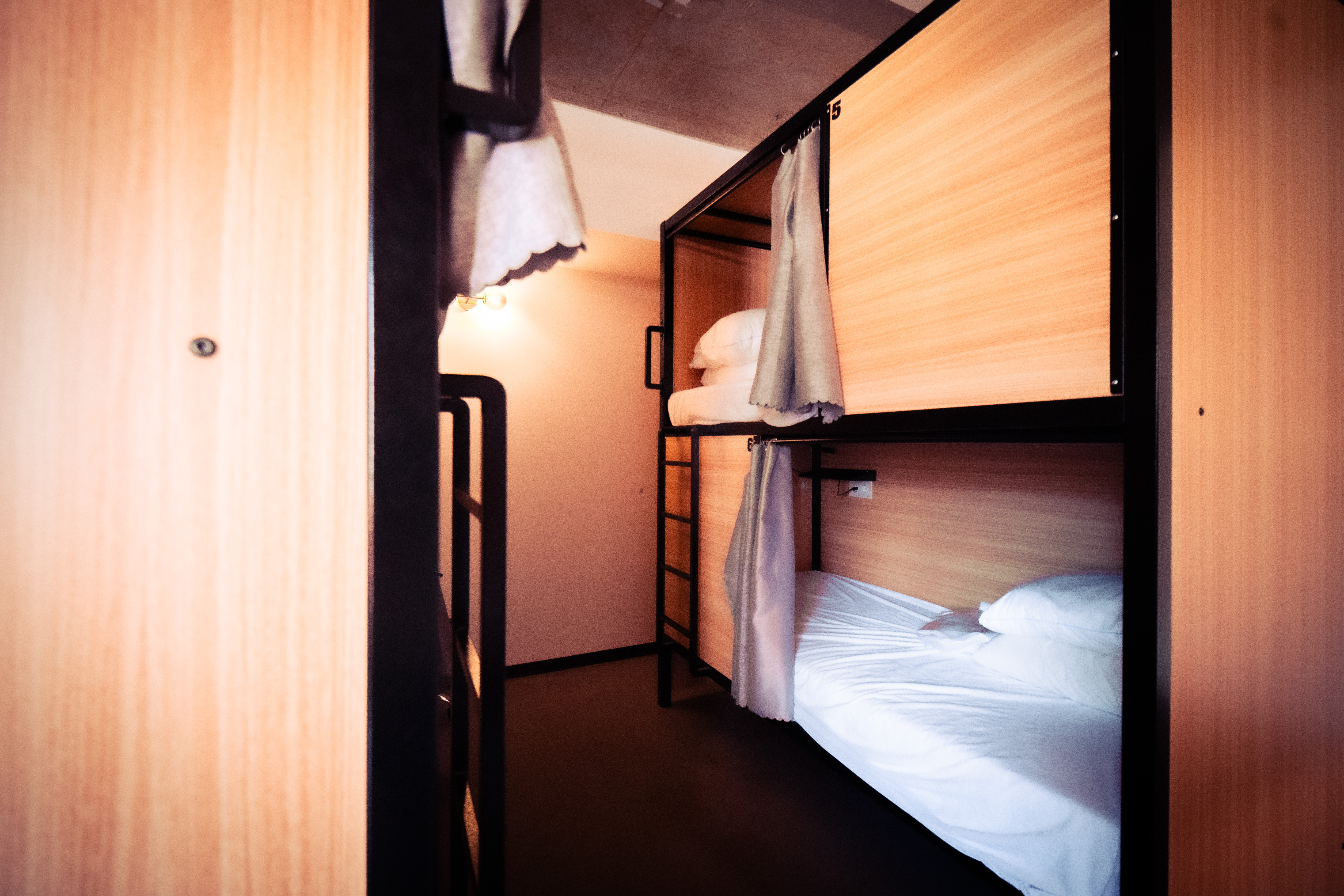 Bed in Dormitory Shared Internal Bathroom