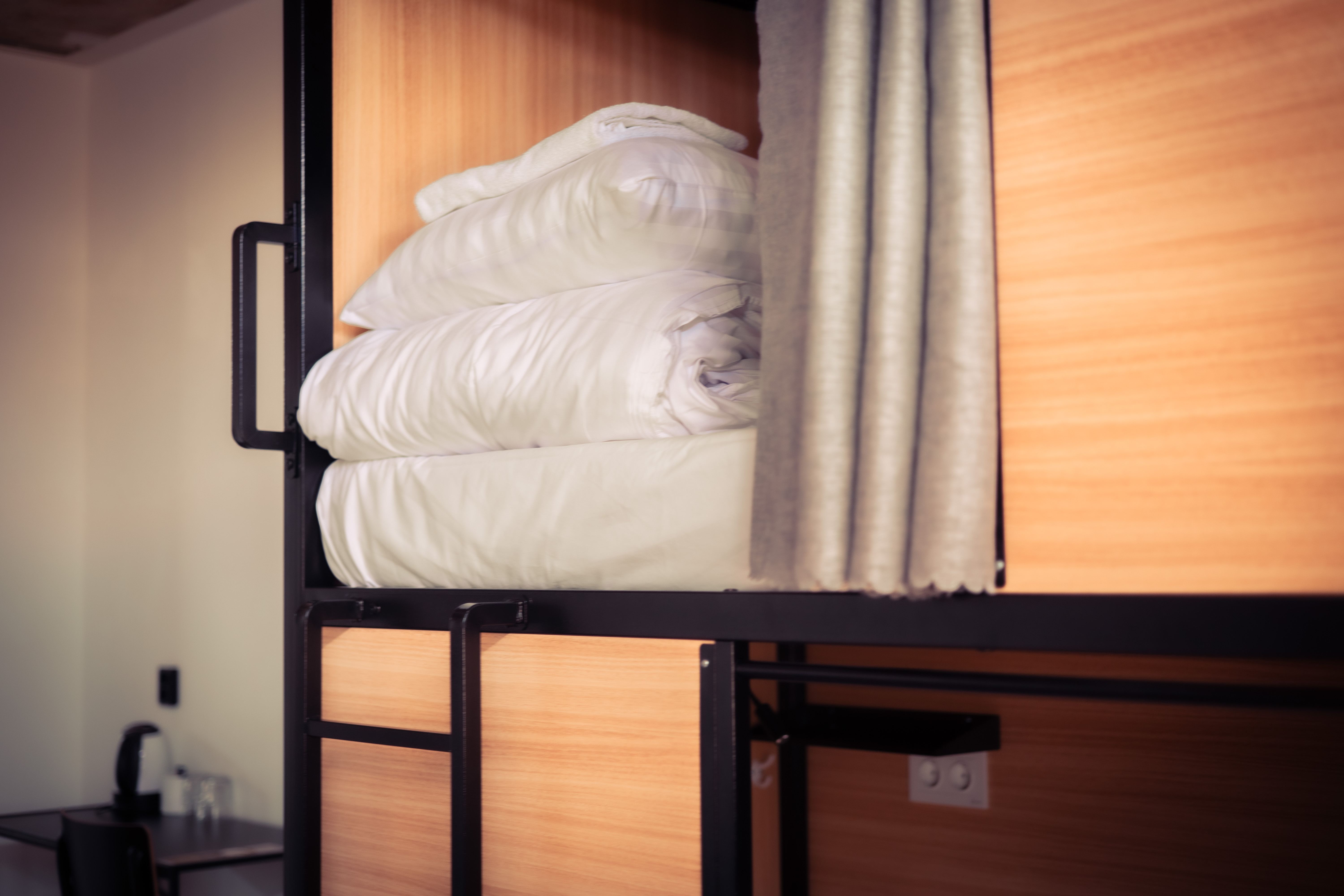 Bed in Dormitory Shared Internal Bathroom