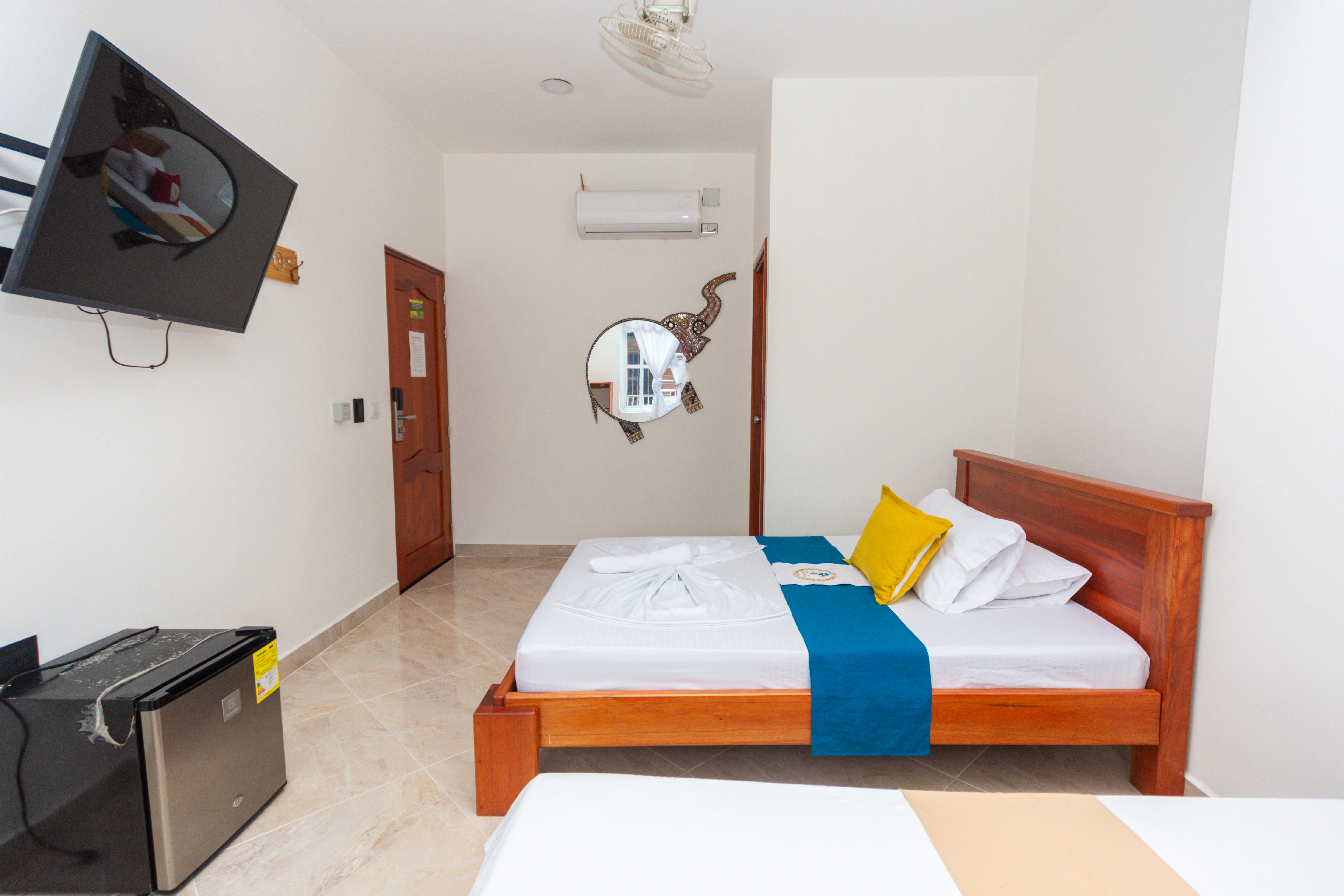 Twin Two Double Beds