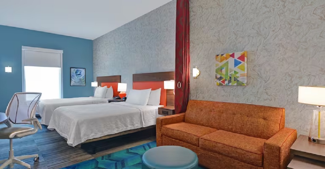 Studio Accessible-two Queen Beds