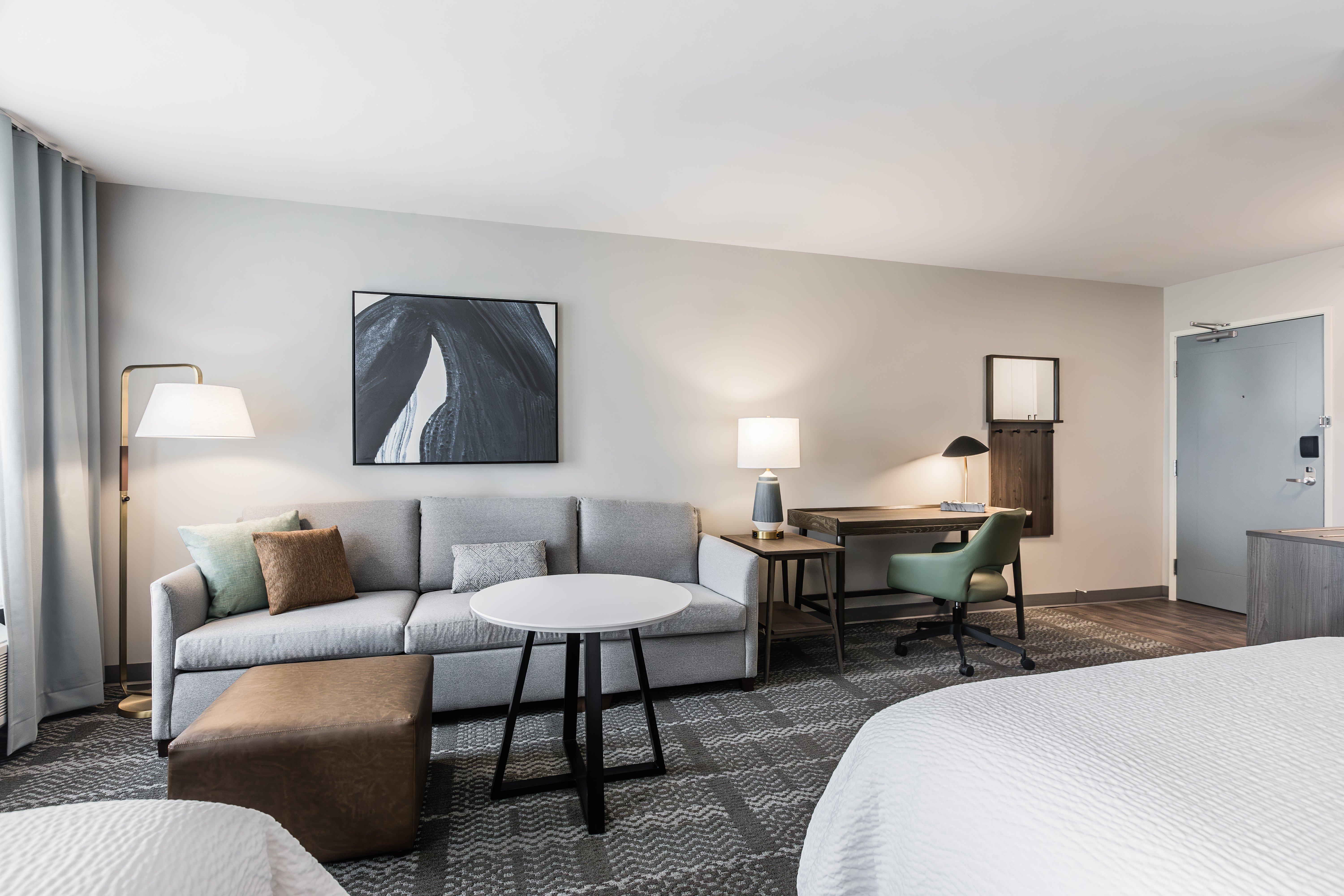 Studio Accessible Two Double Beds