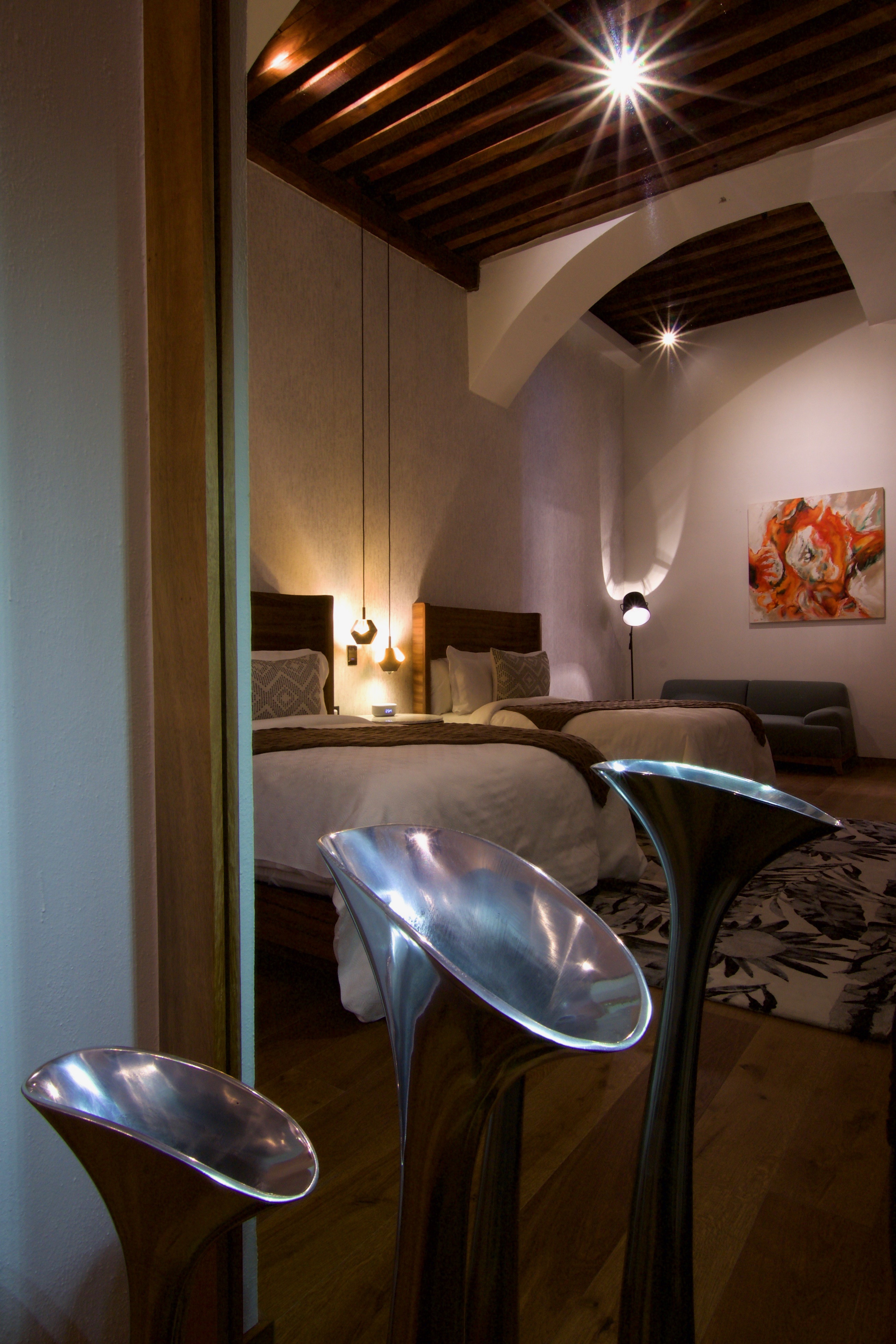 Double Two Double Beds