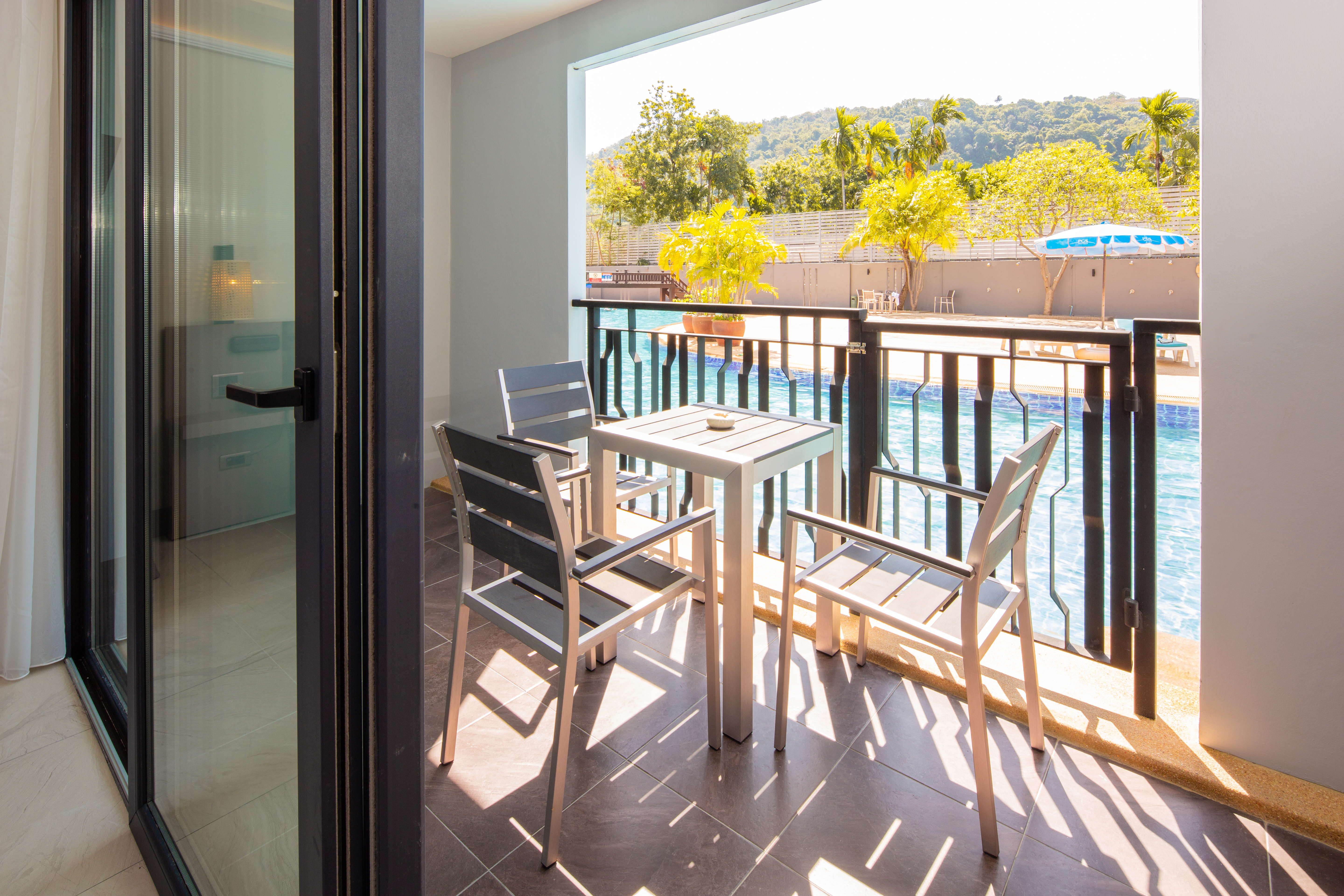 Family Room Pool View