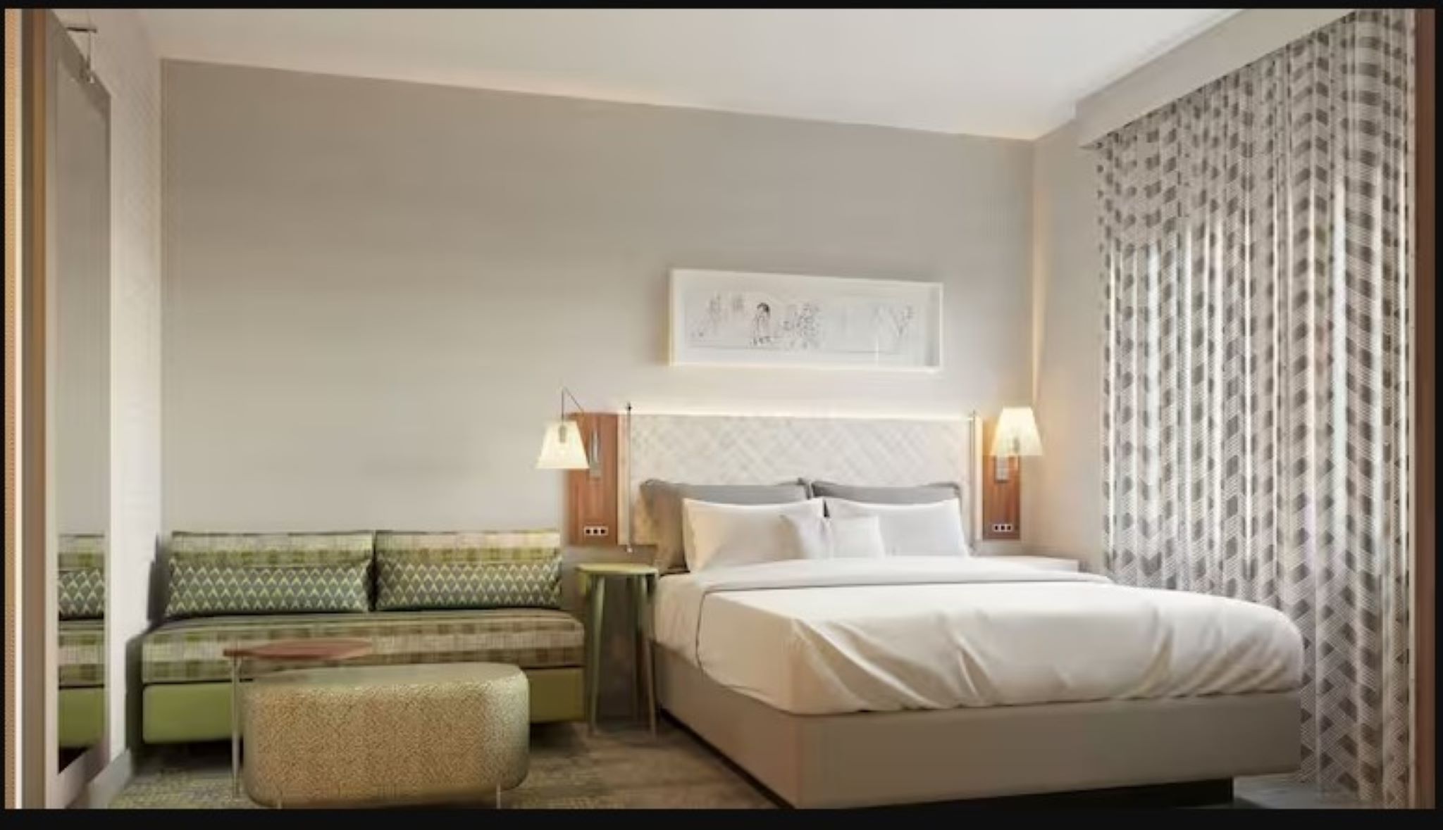 Studio Accessible-queen Size Bed