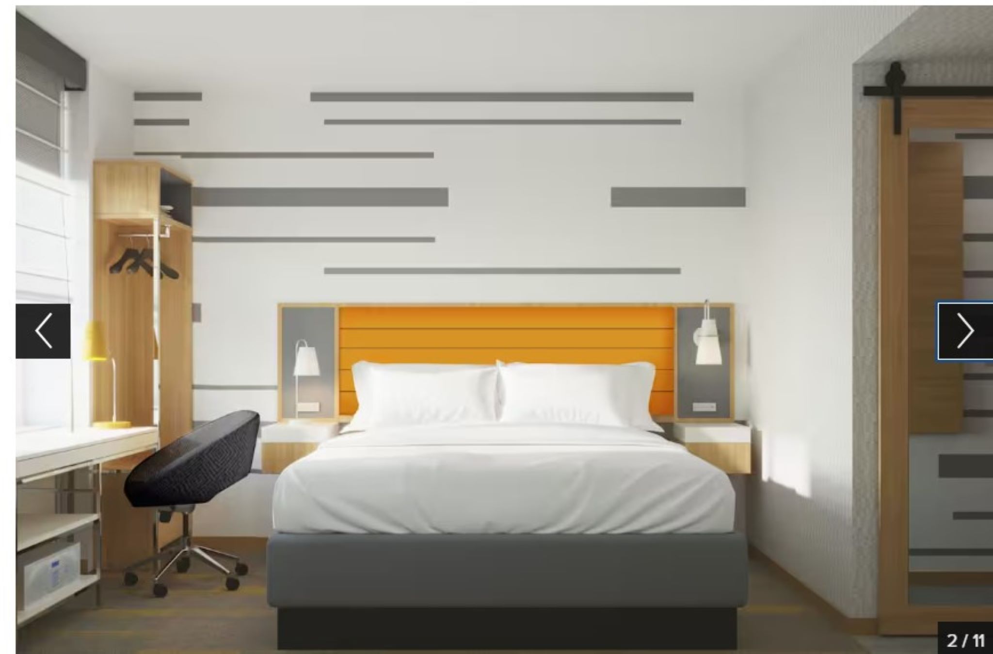 Double Accessible King Size Bed