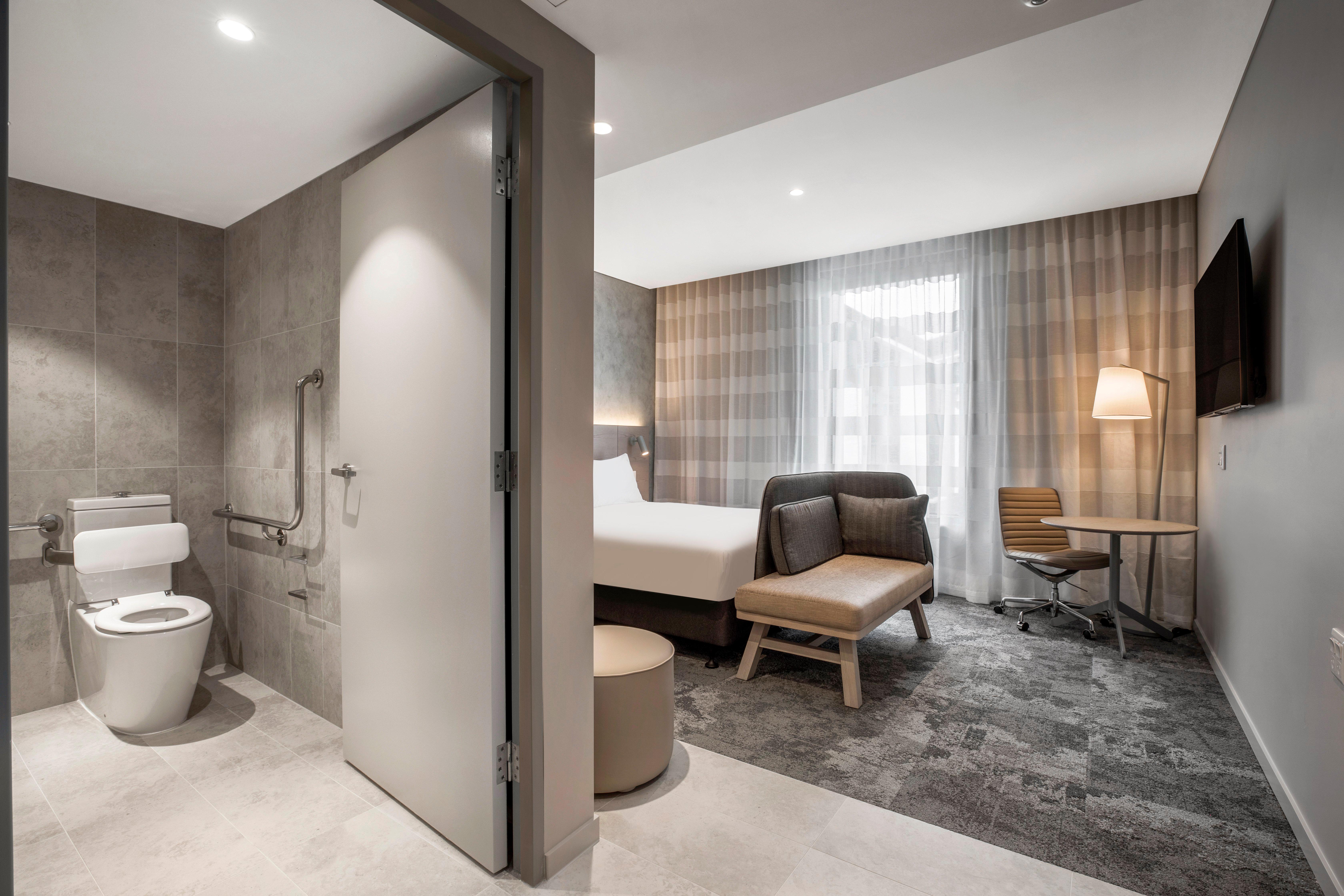 Double Accessible-queen Size Bed