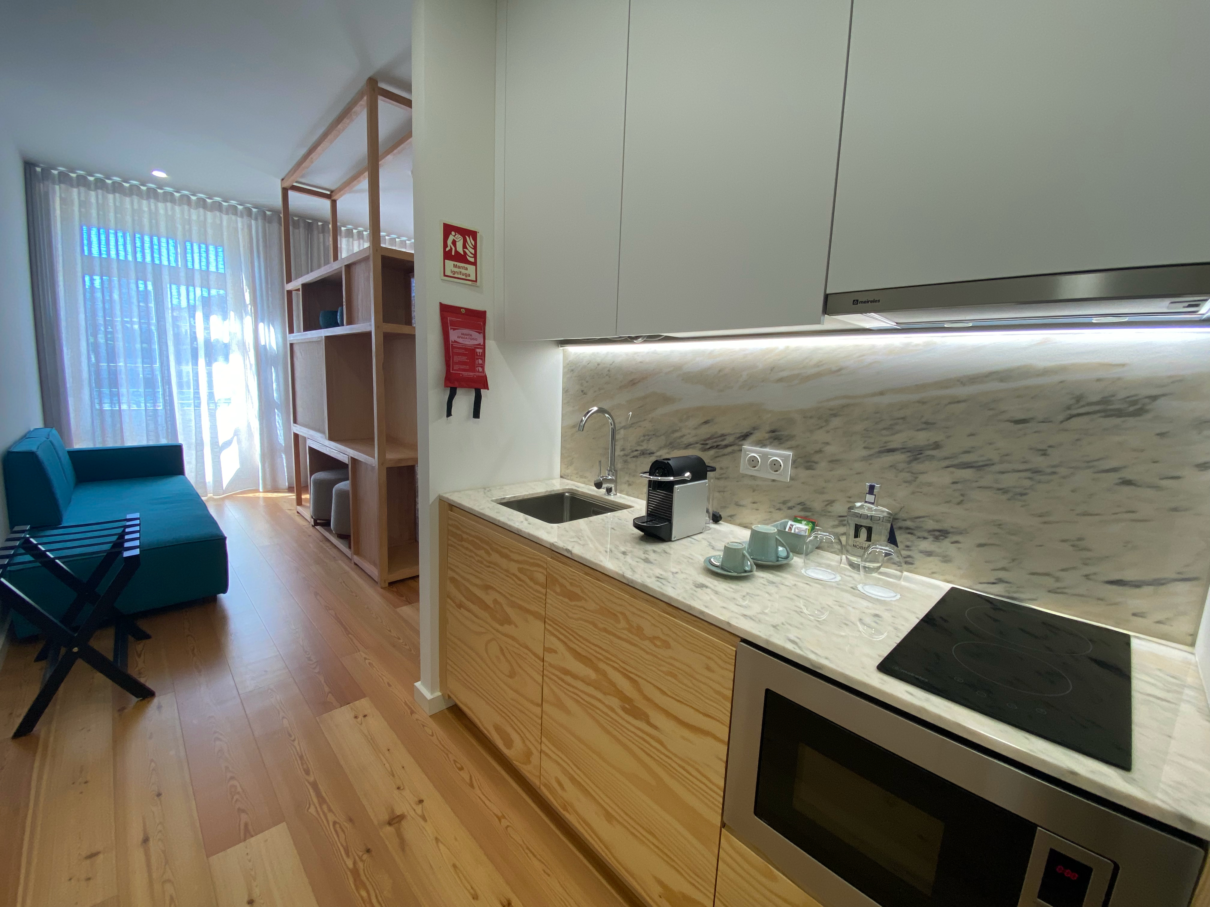 Studio One Bedroom with Views