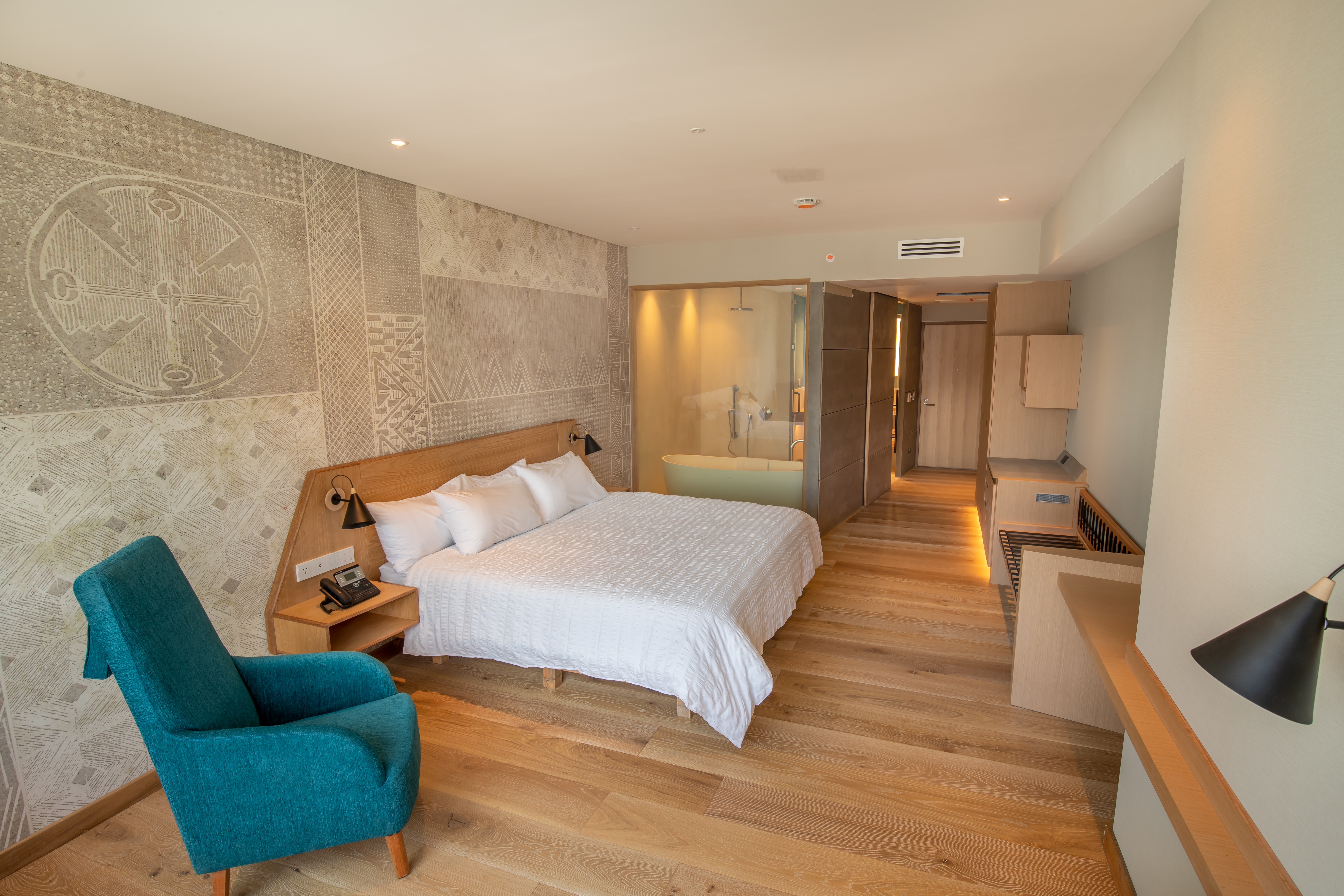 Room King Bed One Bedroom 