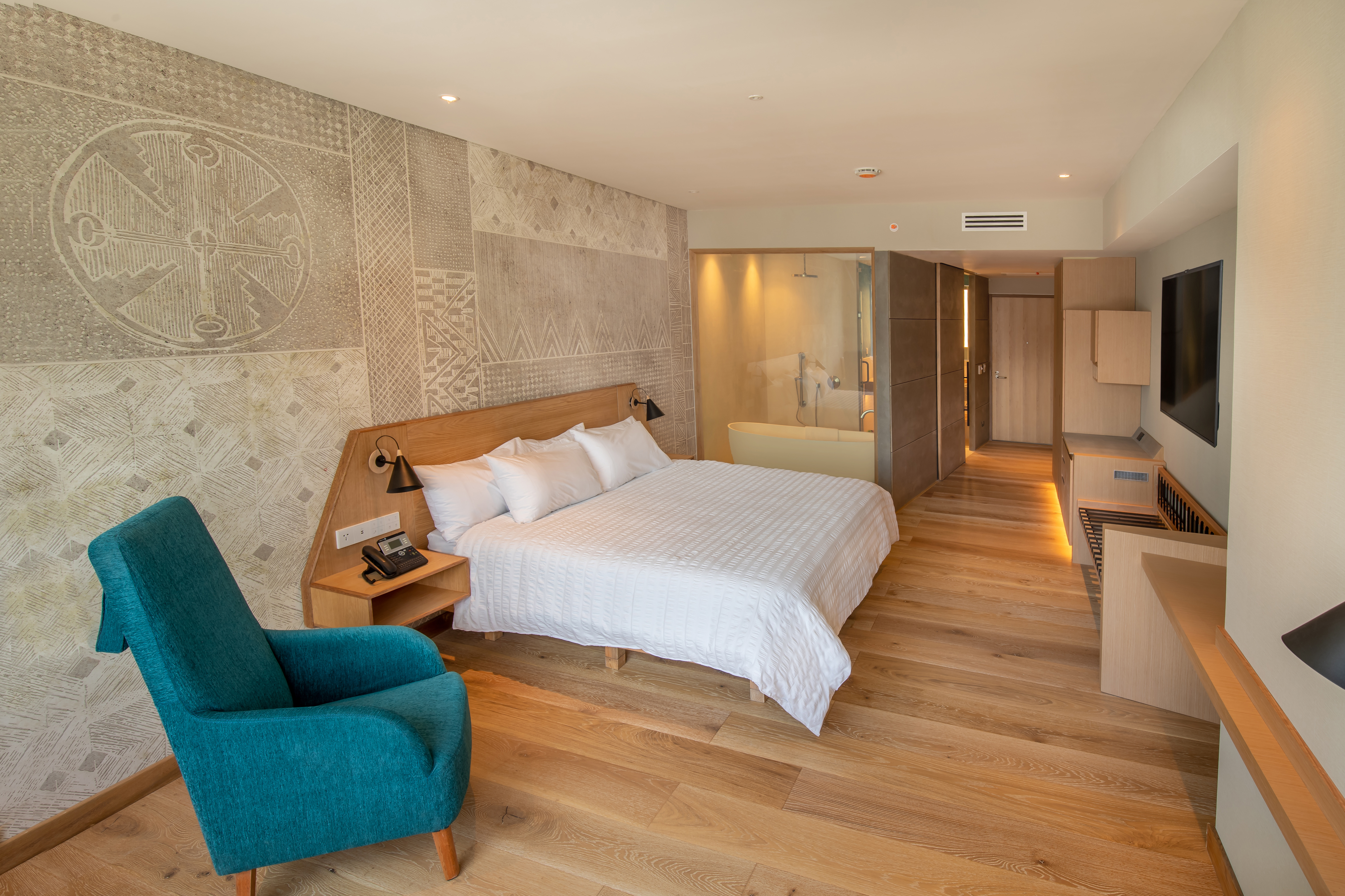 Room King Bed One Bedroom 