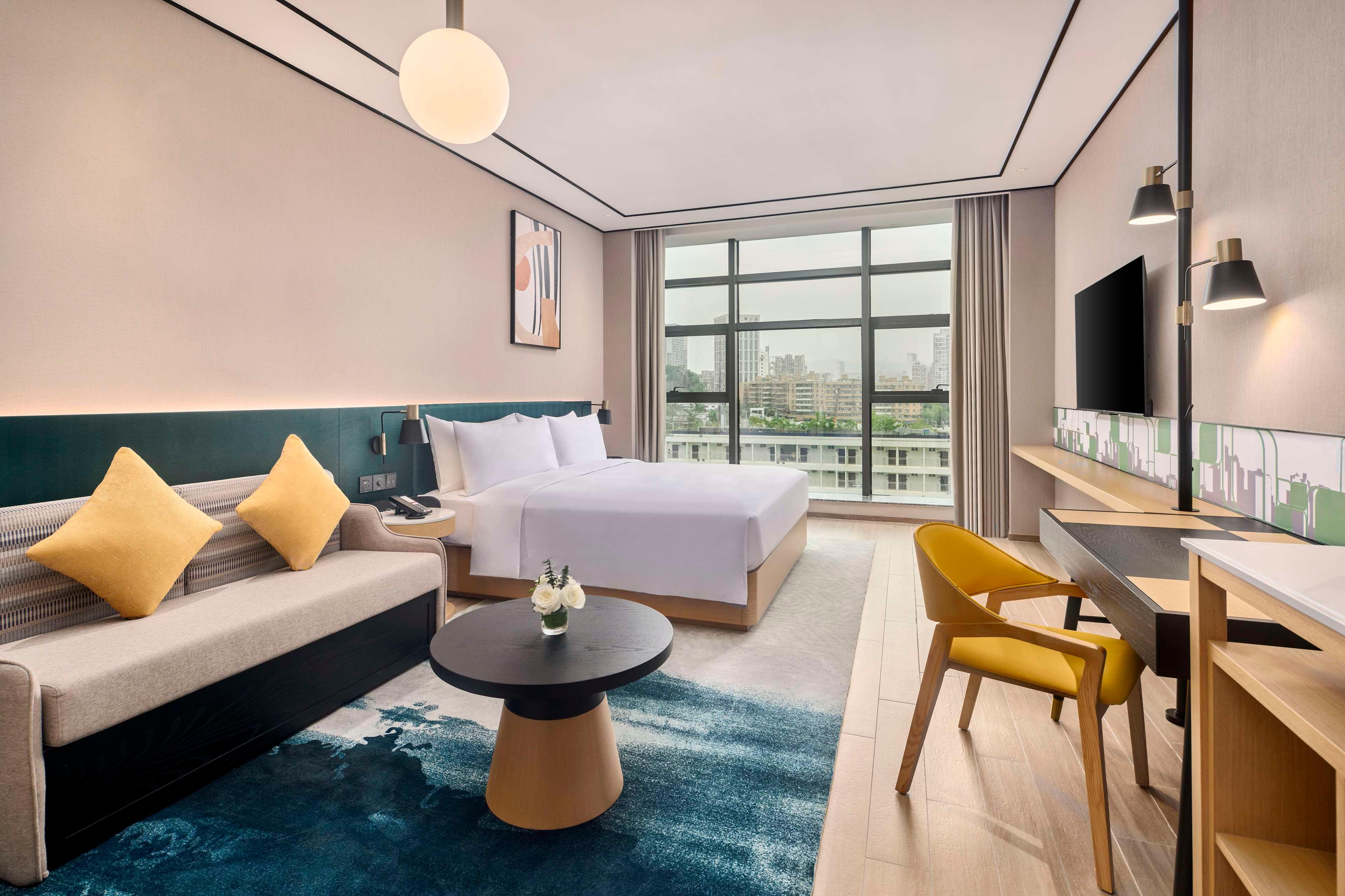 Double Guest Room King Bed