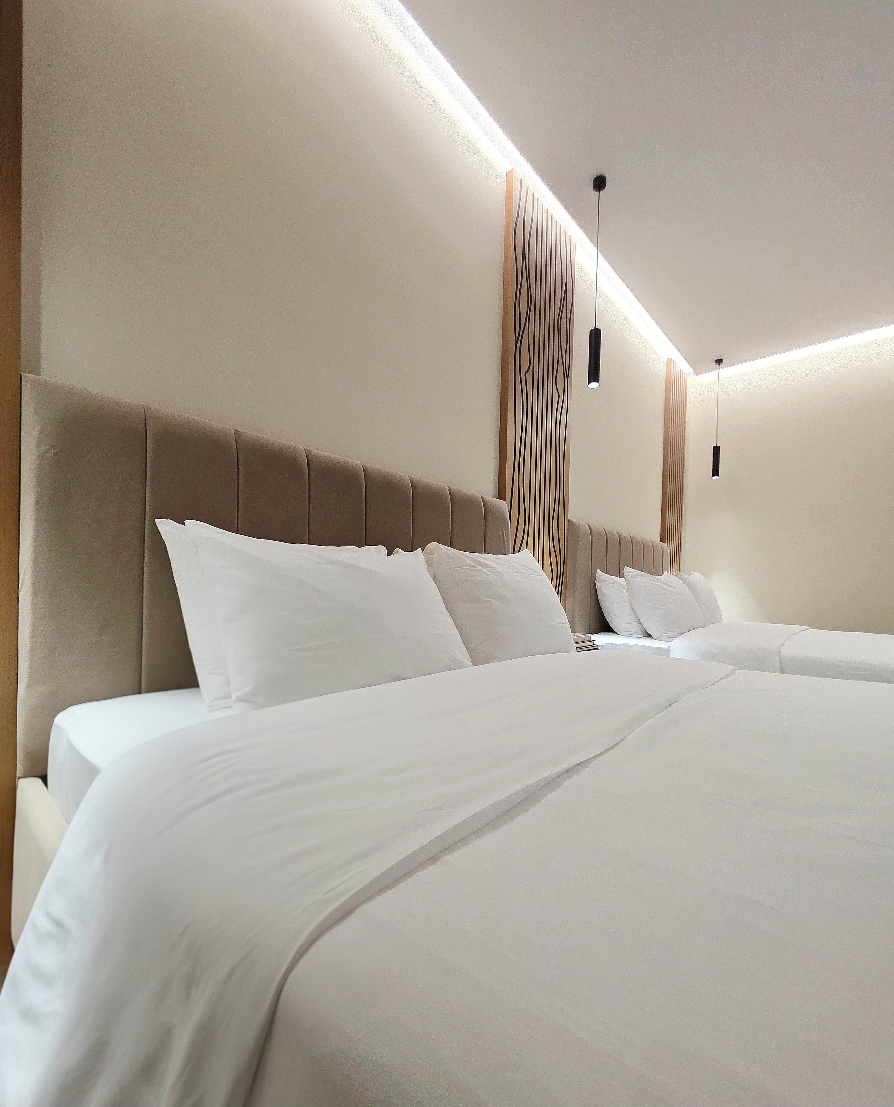 Quadruple City View Two Double Beds