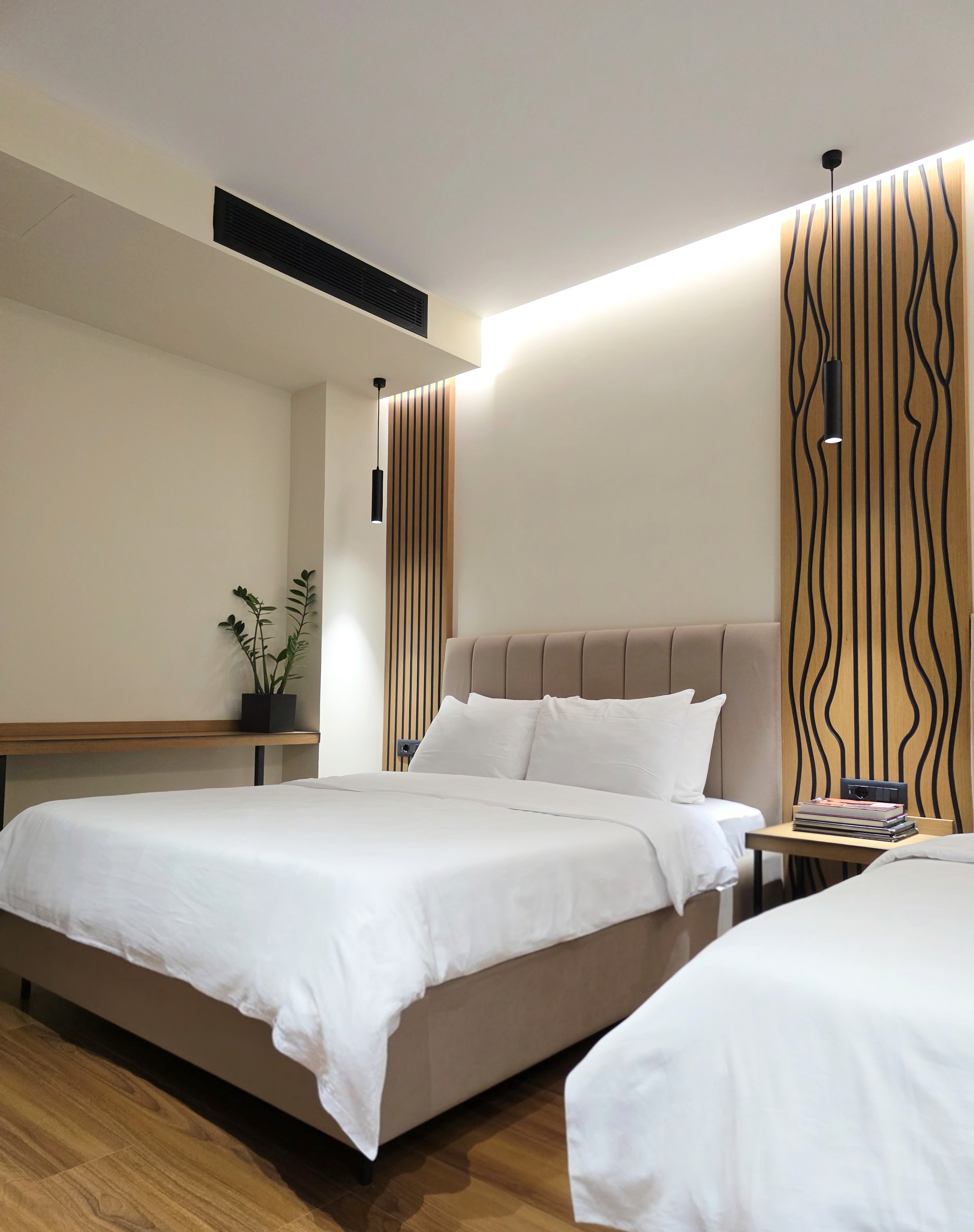 Quadruple City View Two Double Beds