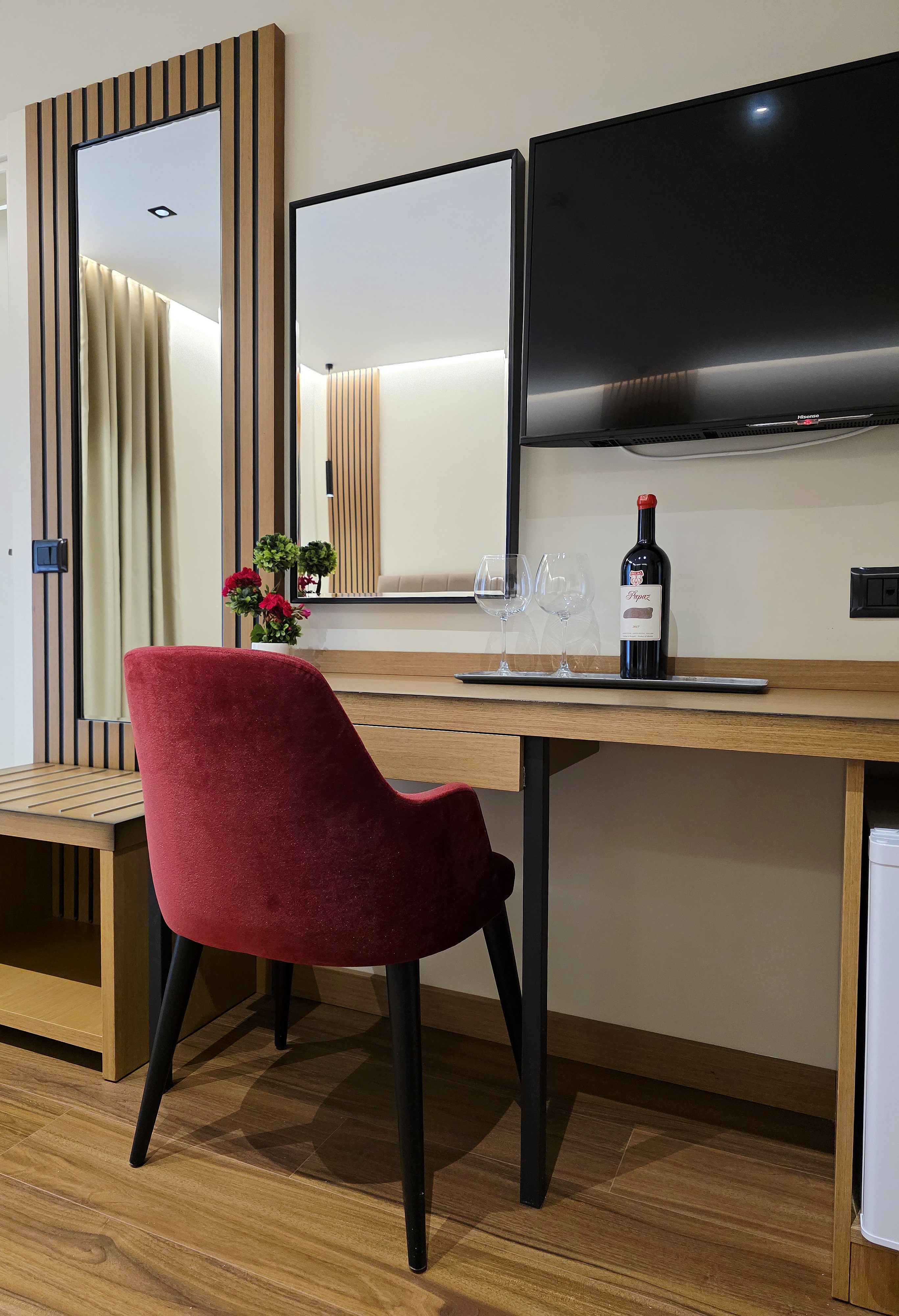 Quadruple City View Two Double Beds