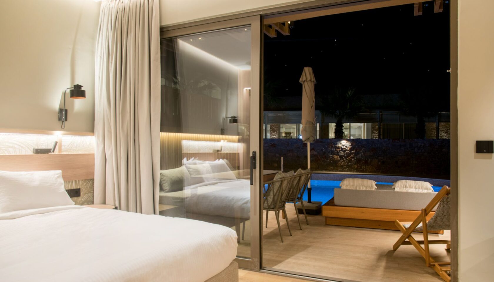 Family Room with Private Pool