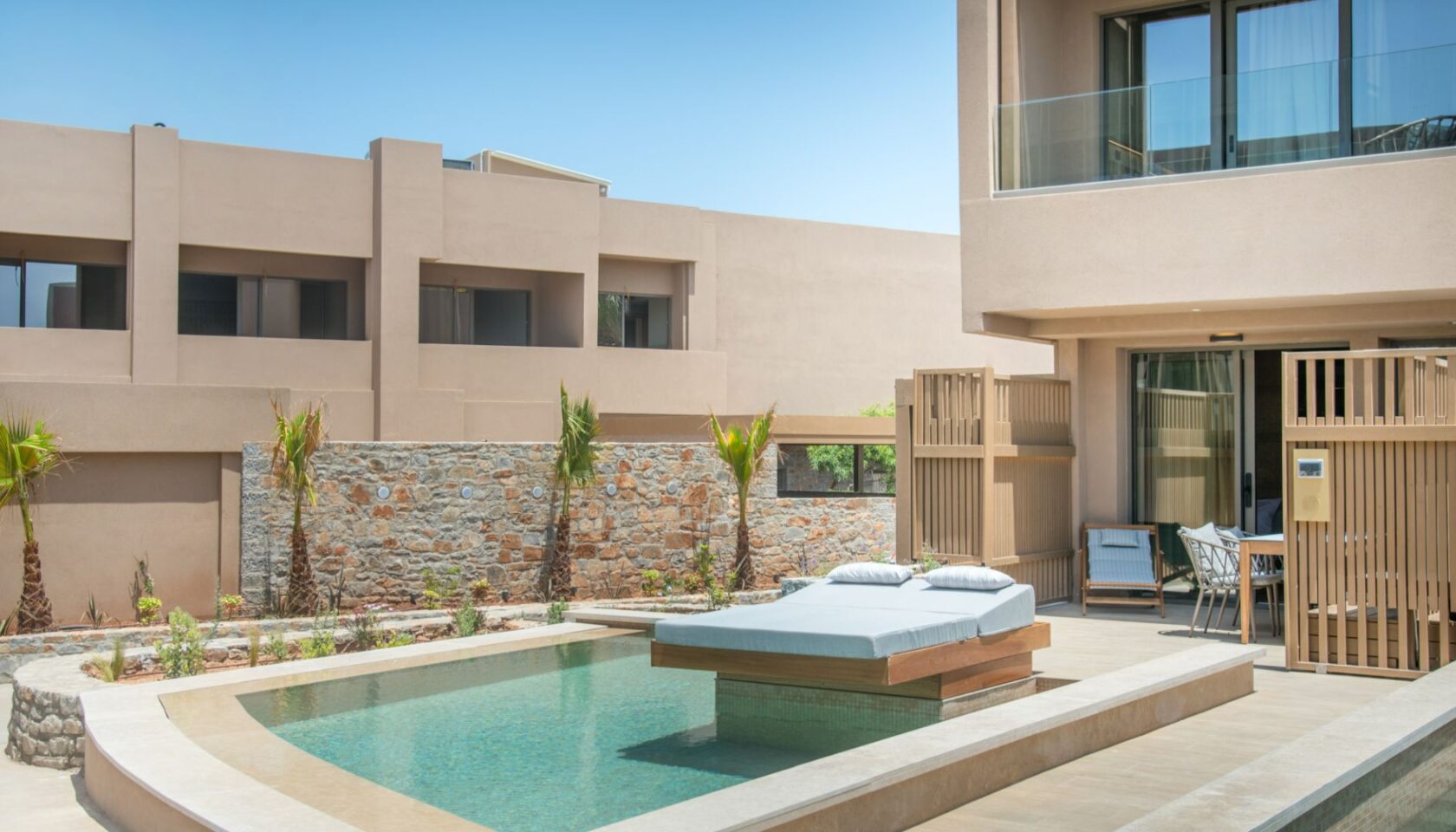 Family Room with Private Pool