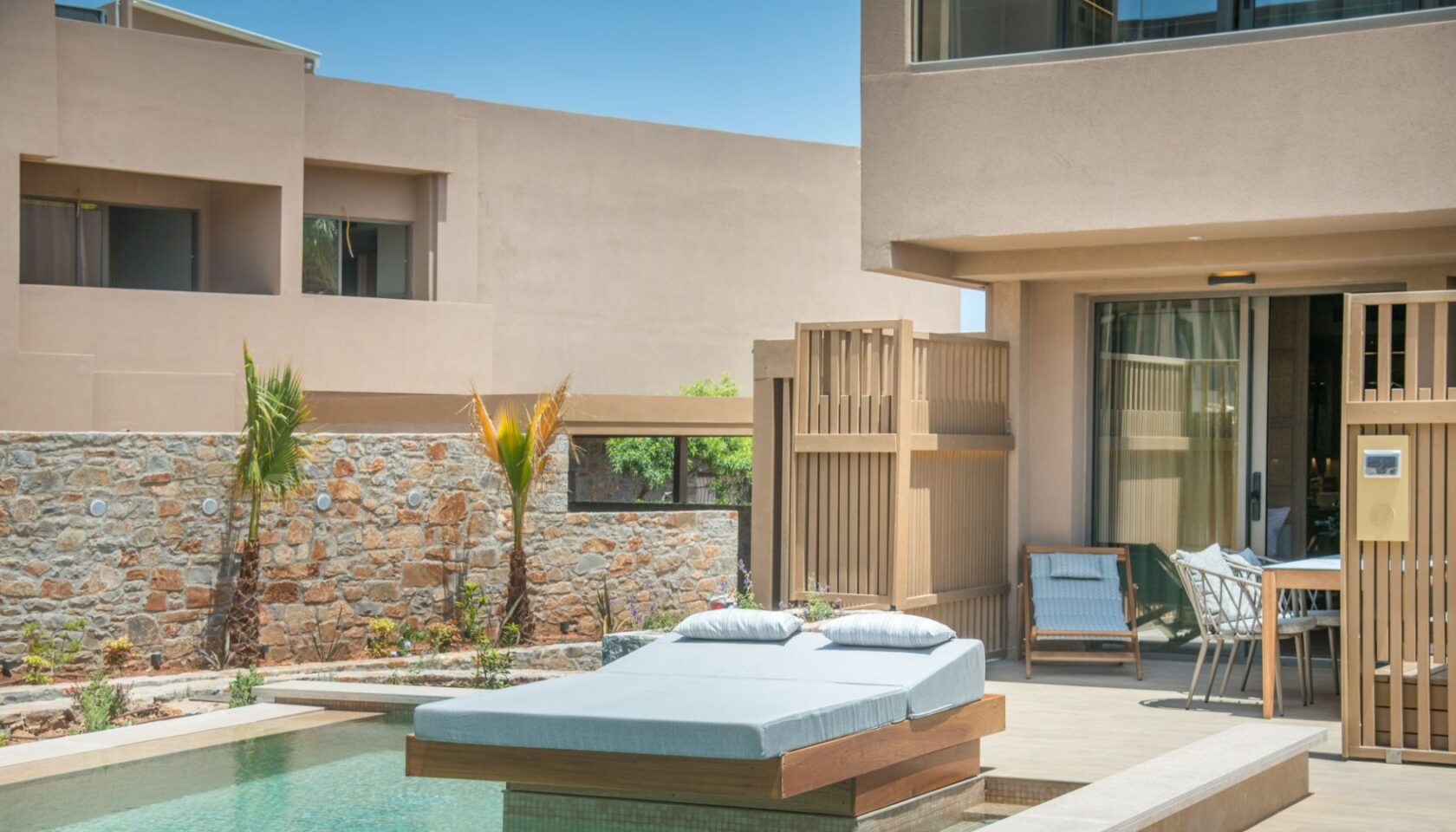 Family Room with Private Pool