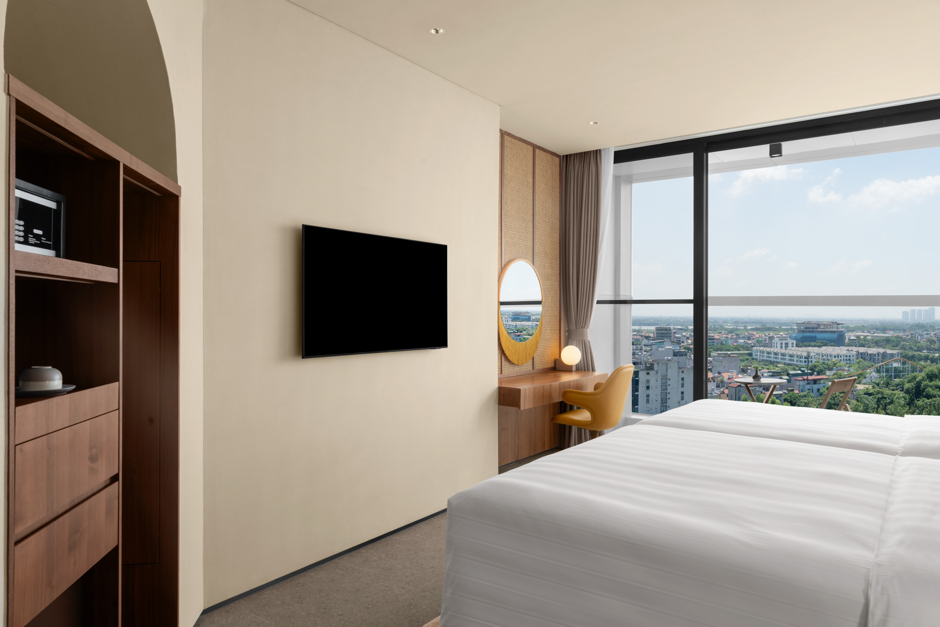 Double or Twin One Bedroom One Bathroom