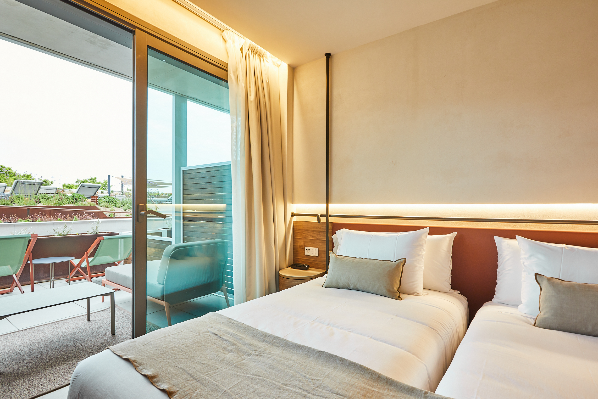 Double or Twin with Terrace