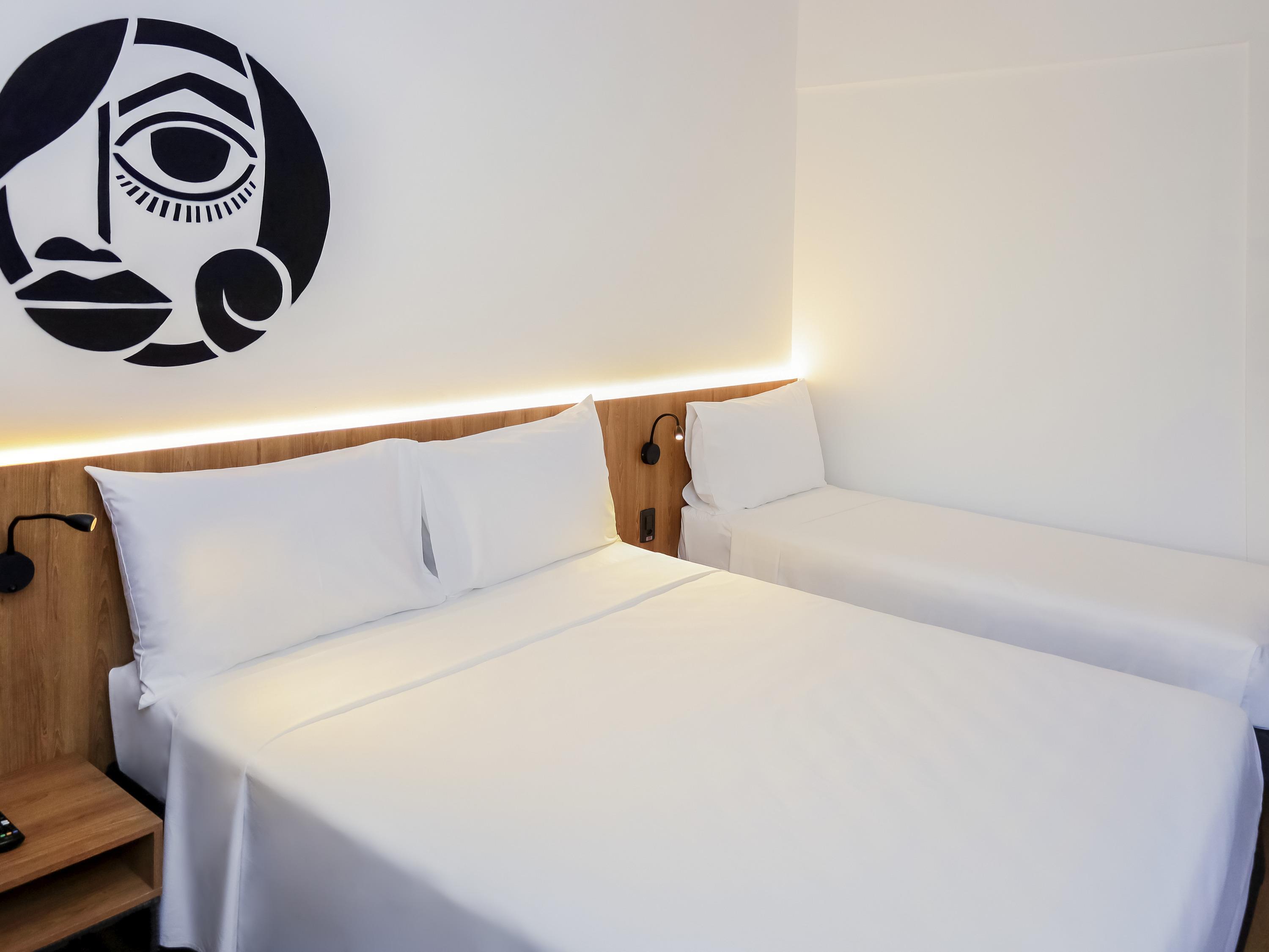 Triple with Double Bed