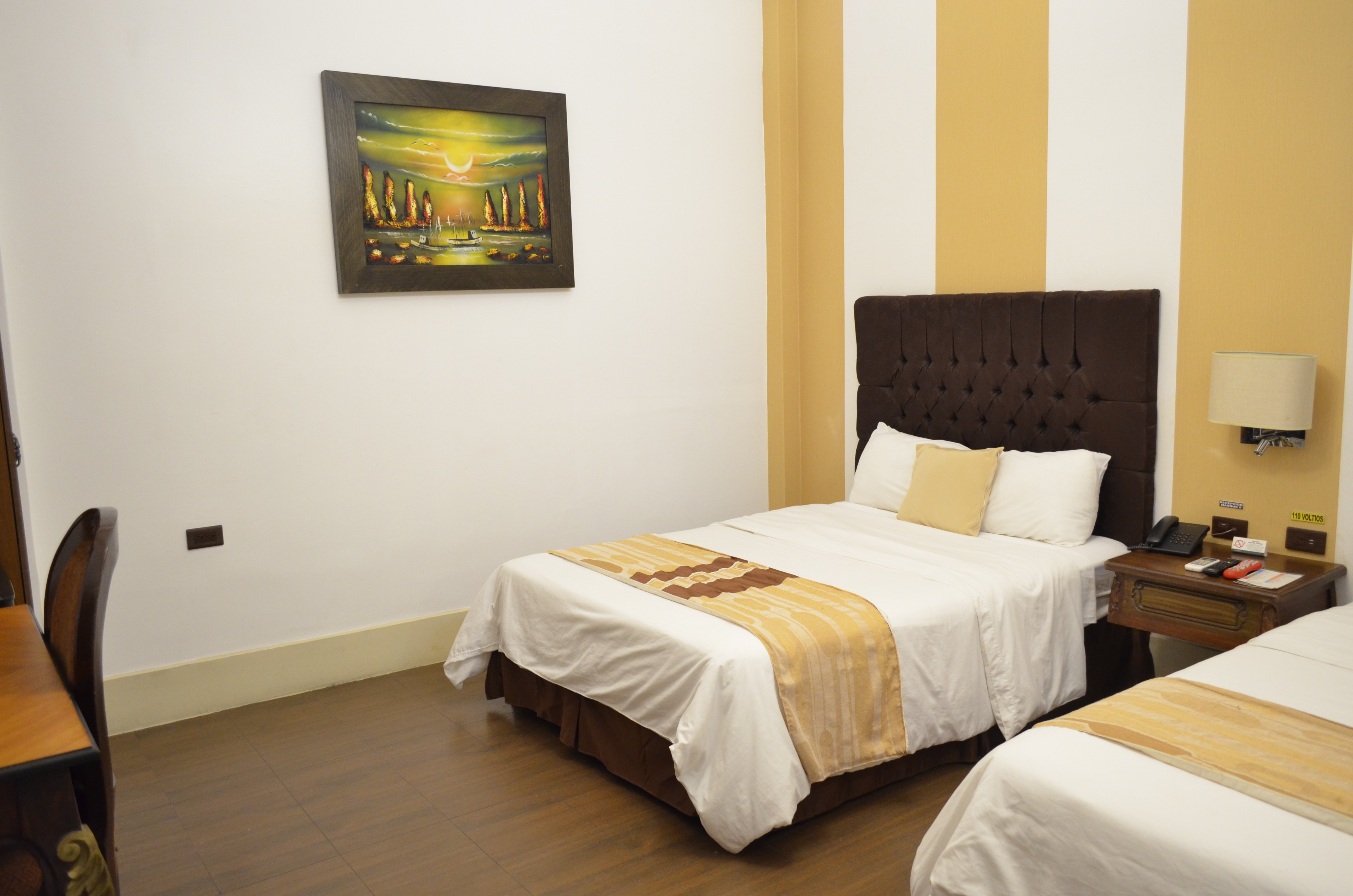 Double or Twin with Double Bed