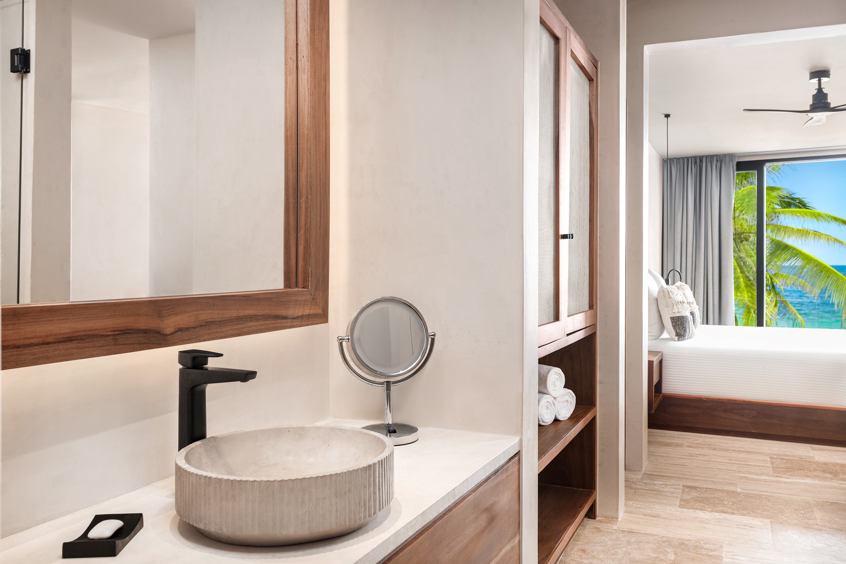 Double Ocean Front King Bed