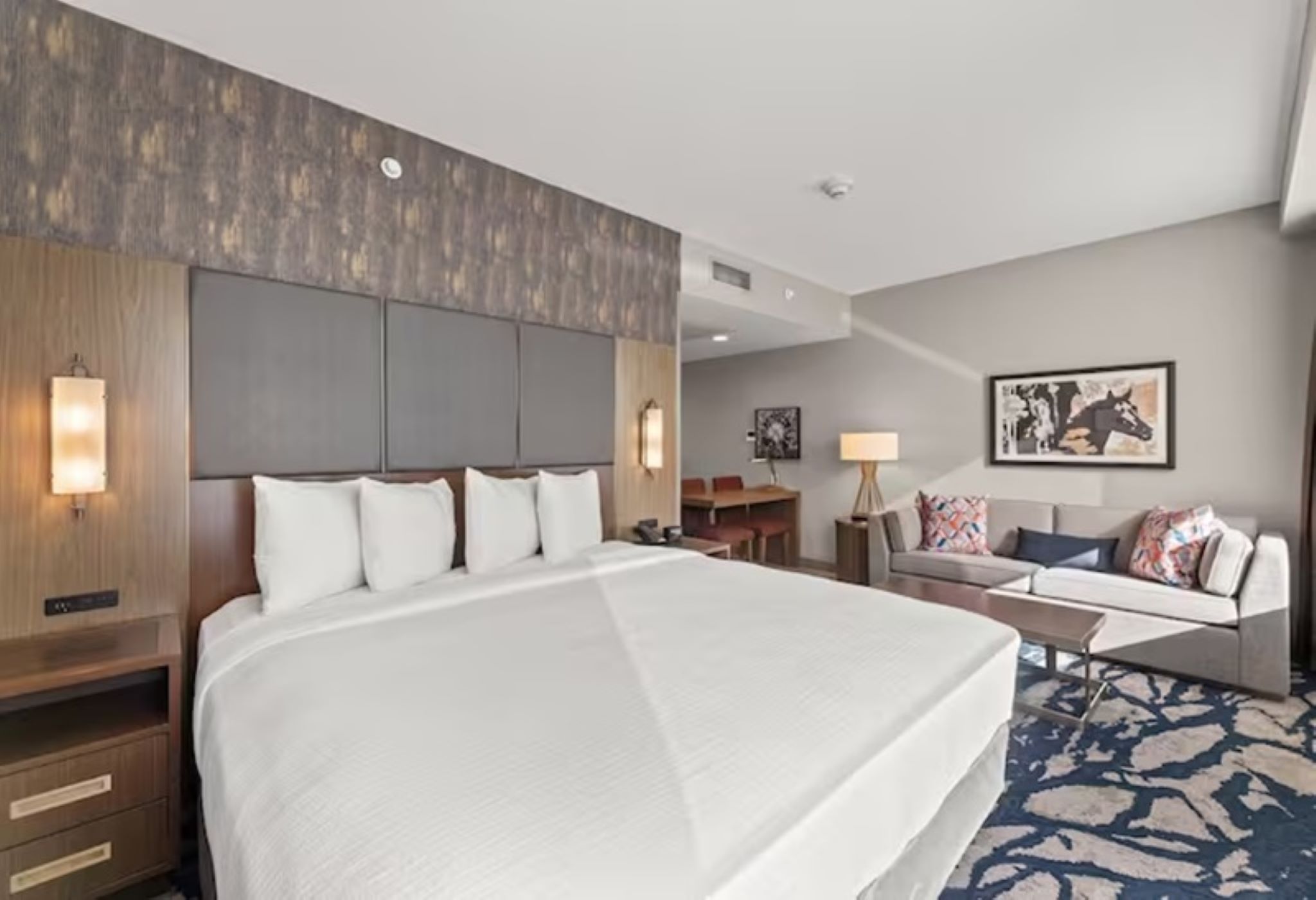 Studio King Size Bed