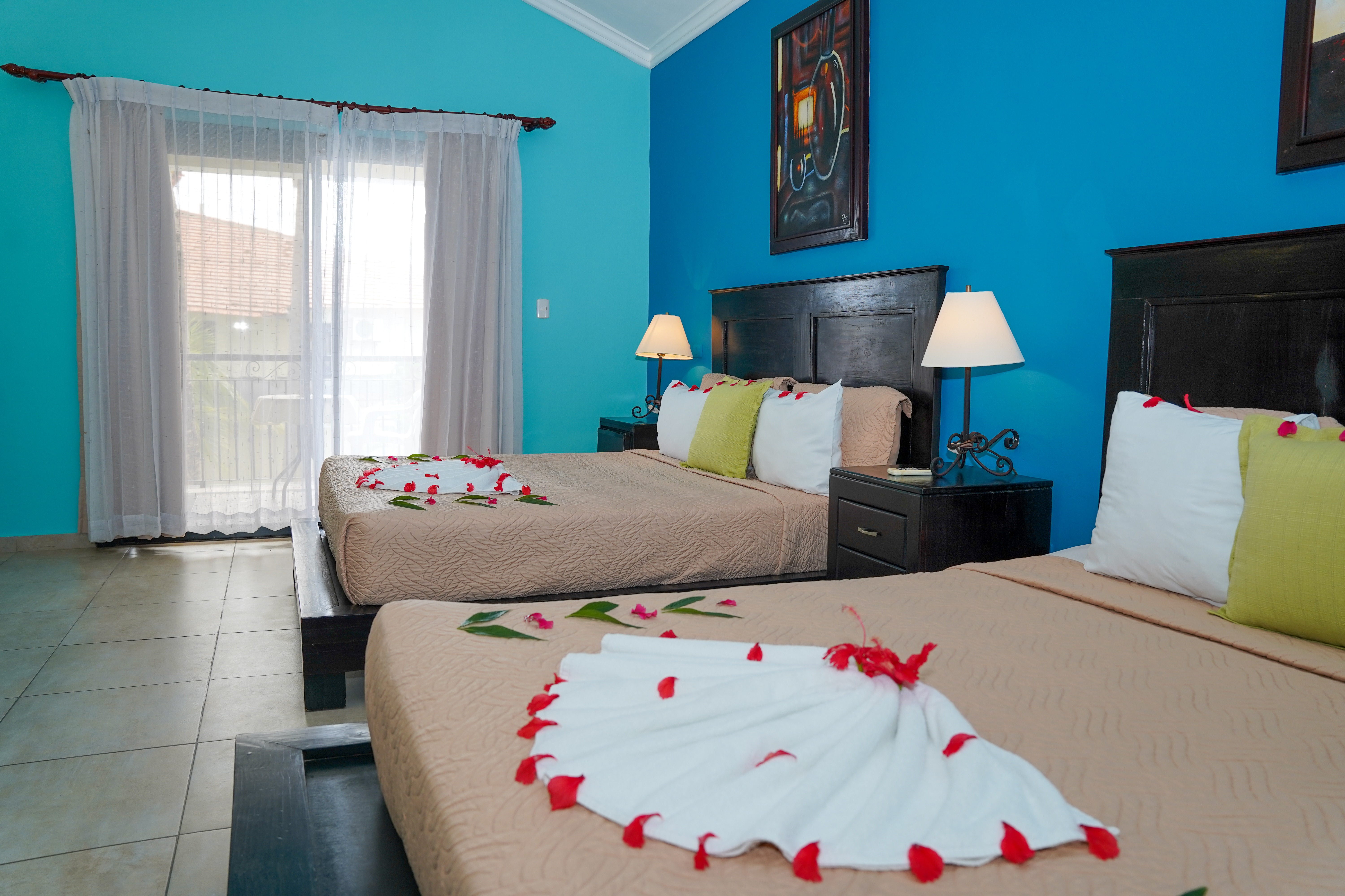 Double Two King Beds