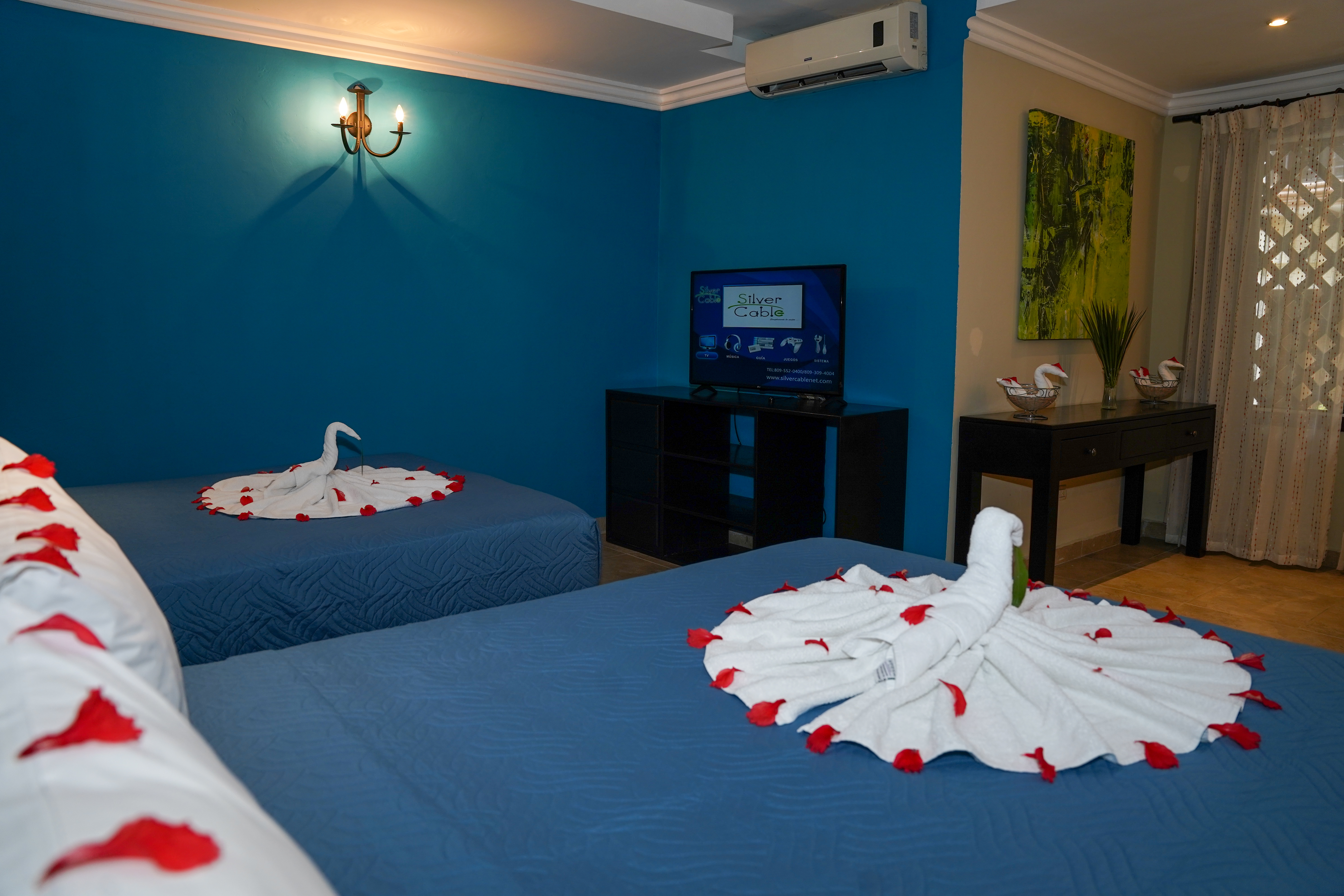 Double or Twin Two Double Beds