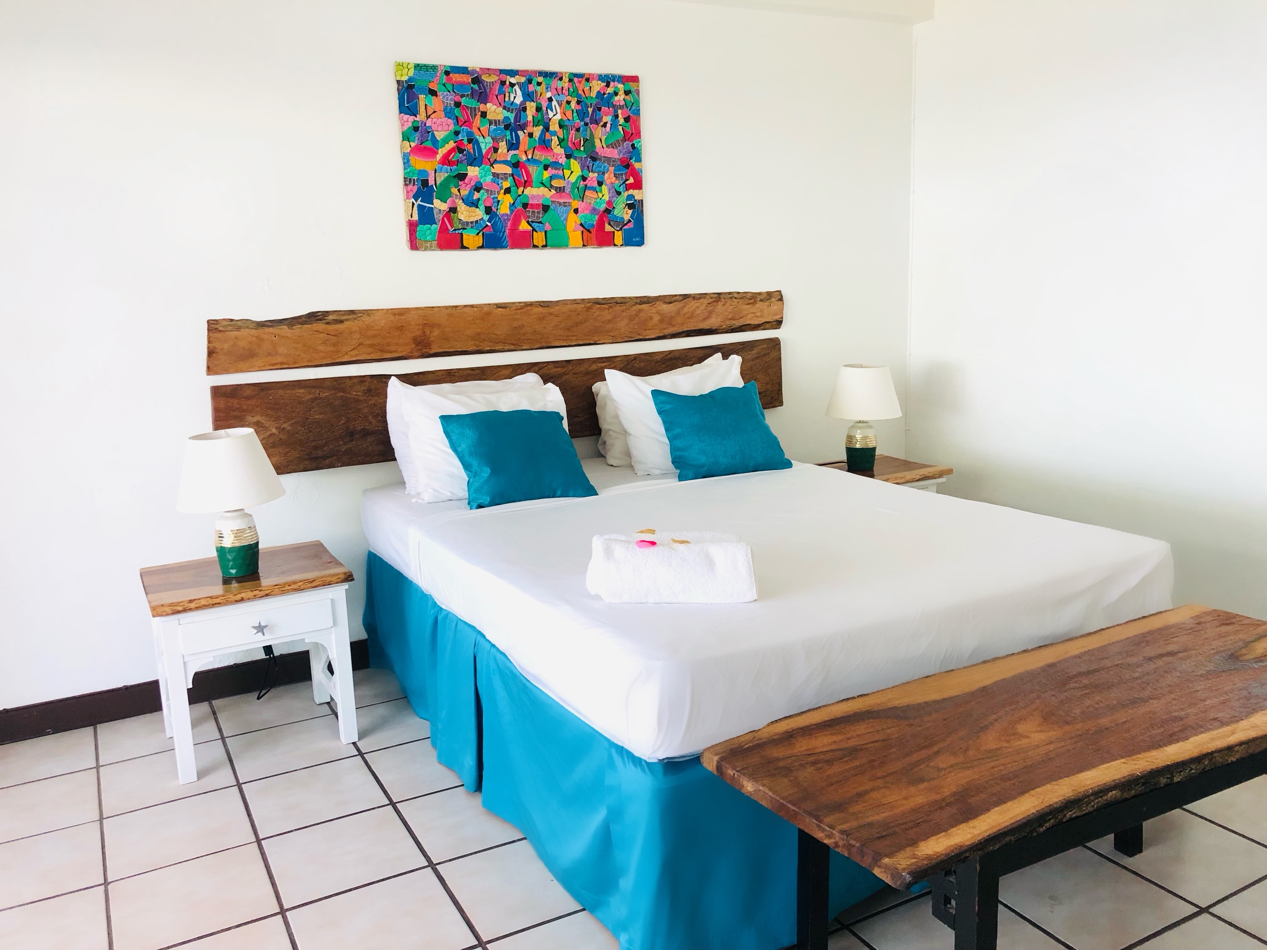 Double Queen Size Bed