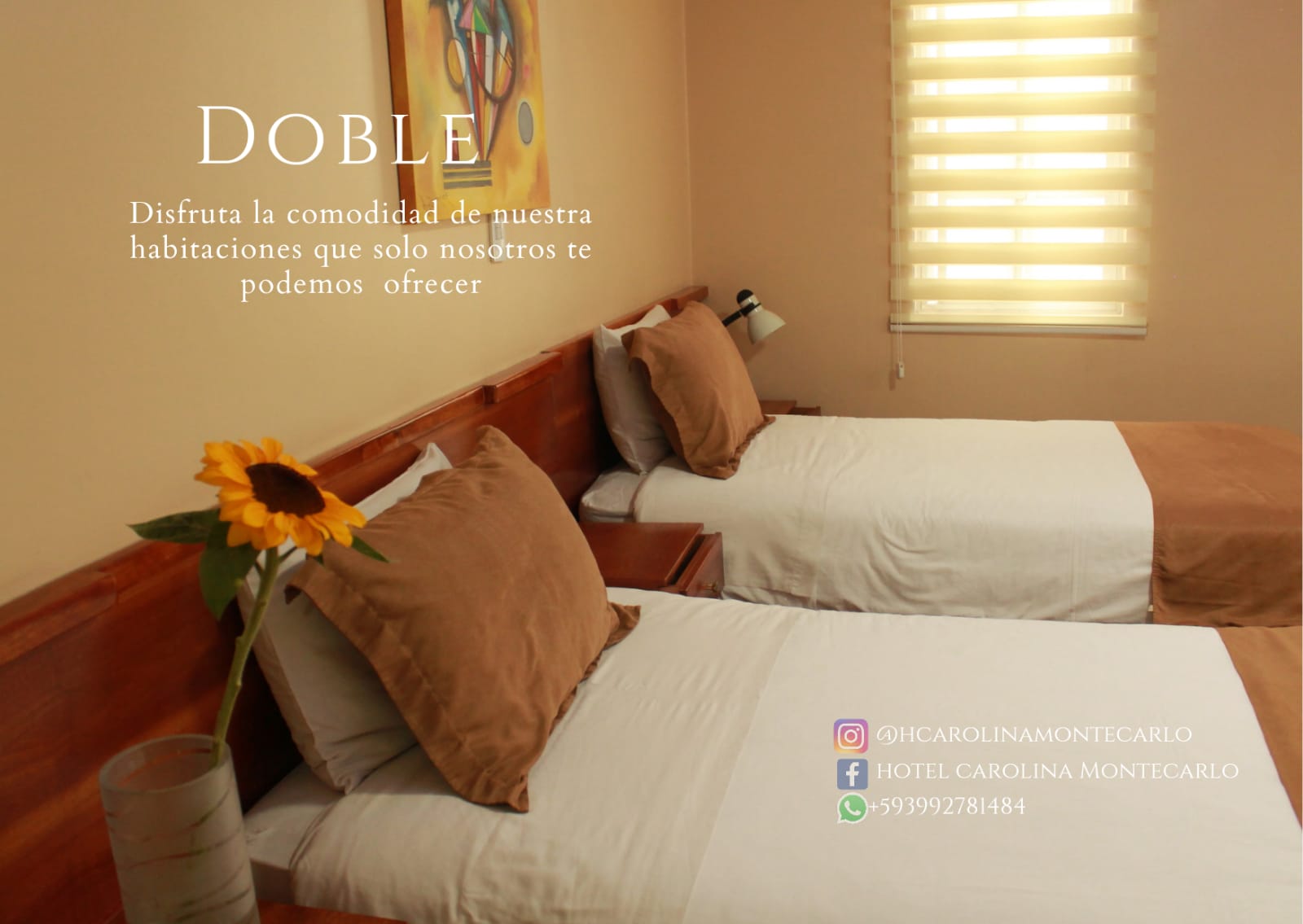 Double with Double Bed