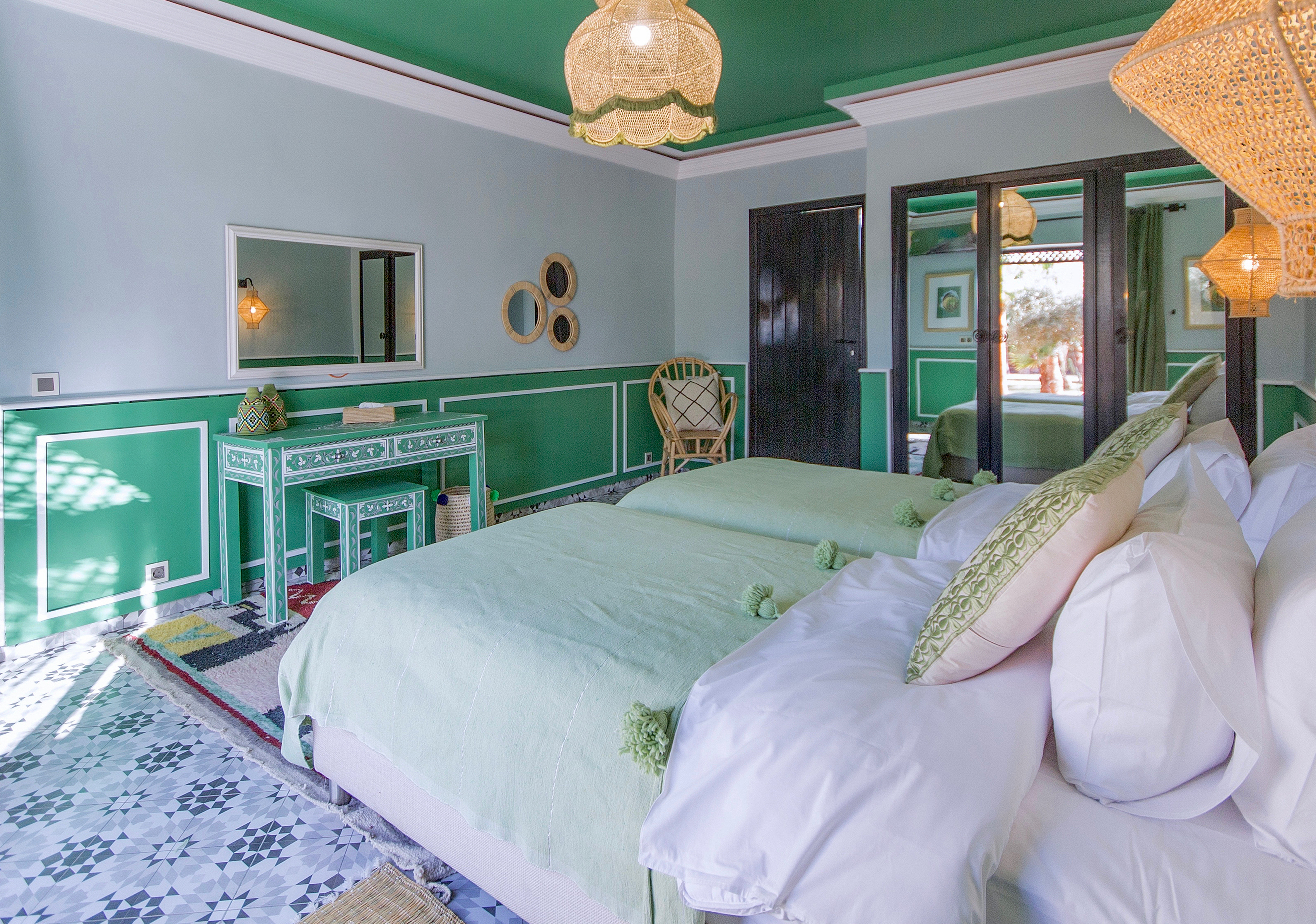 Double Two Double Beds Premium