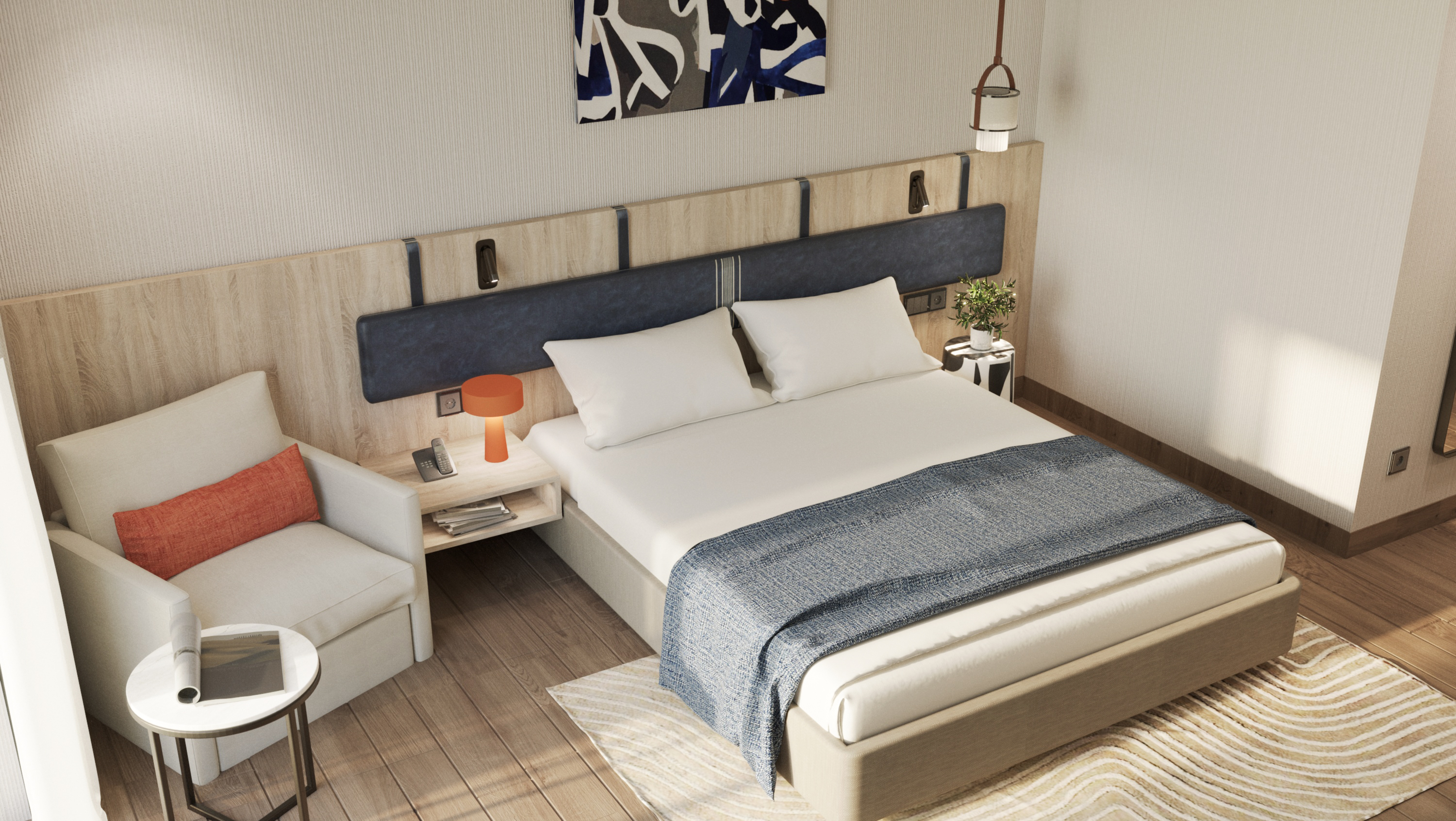 Suite Queen Size Bed