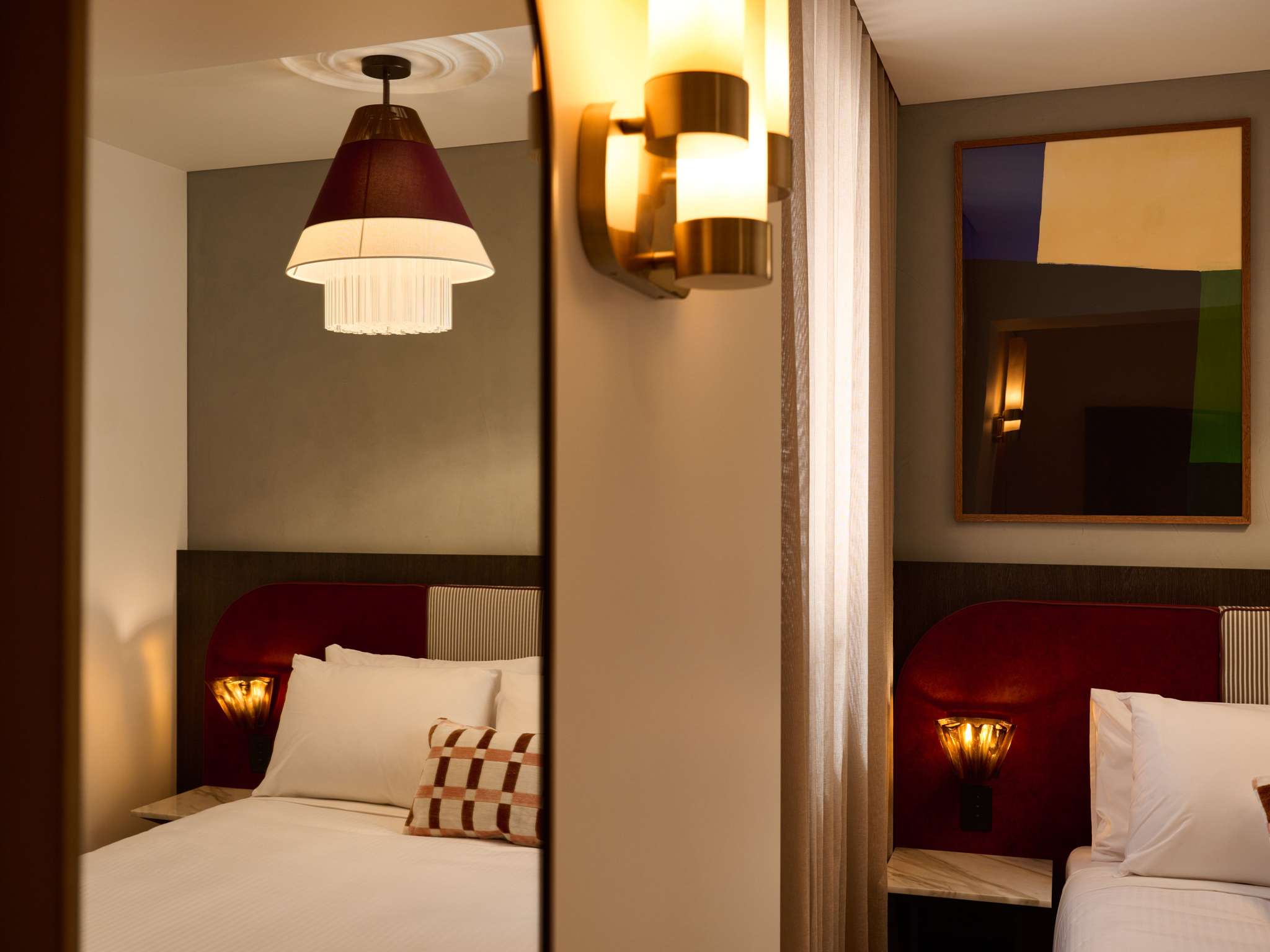 Double Queen Size Bed