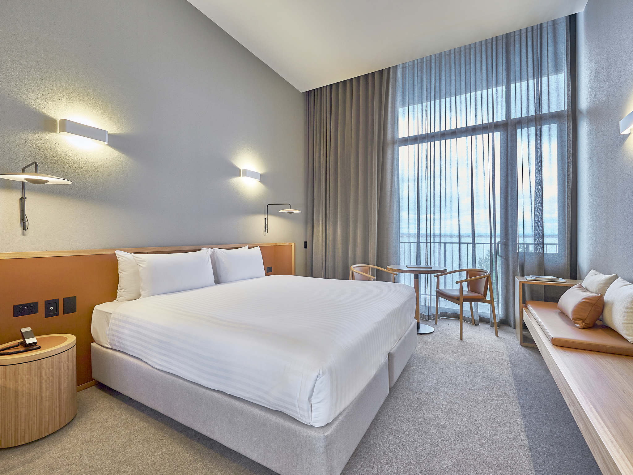 Double or Twin Premium King Bed