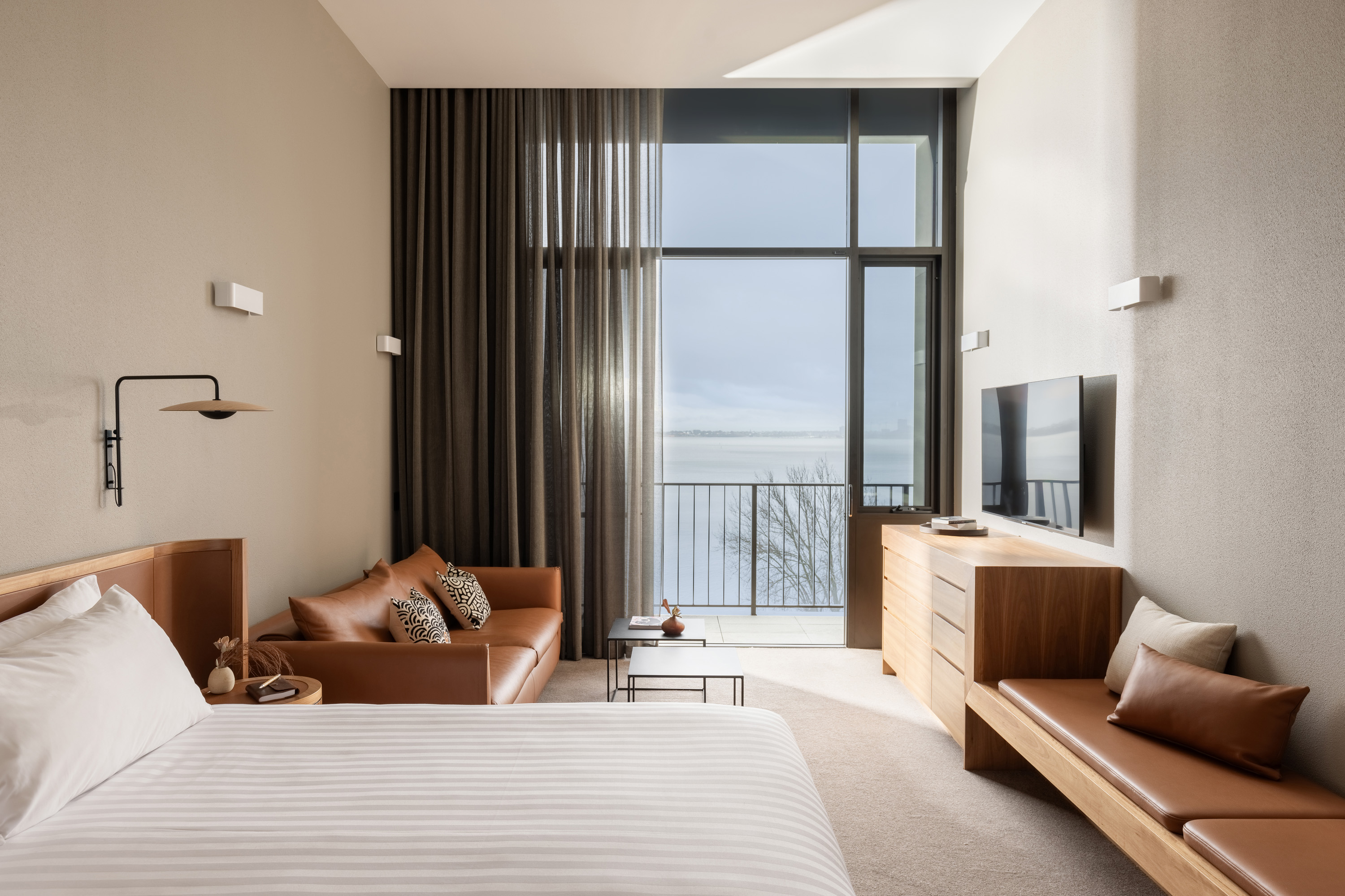 Double or Twin Premium King Bed